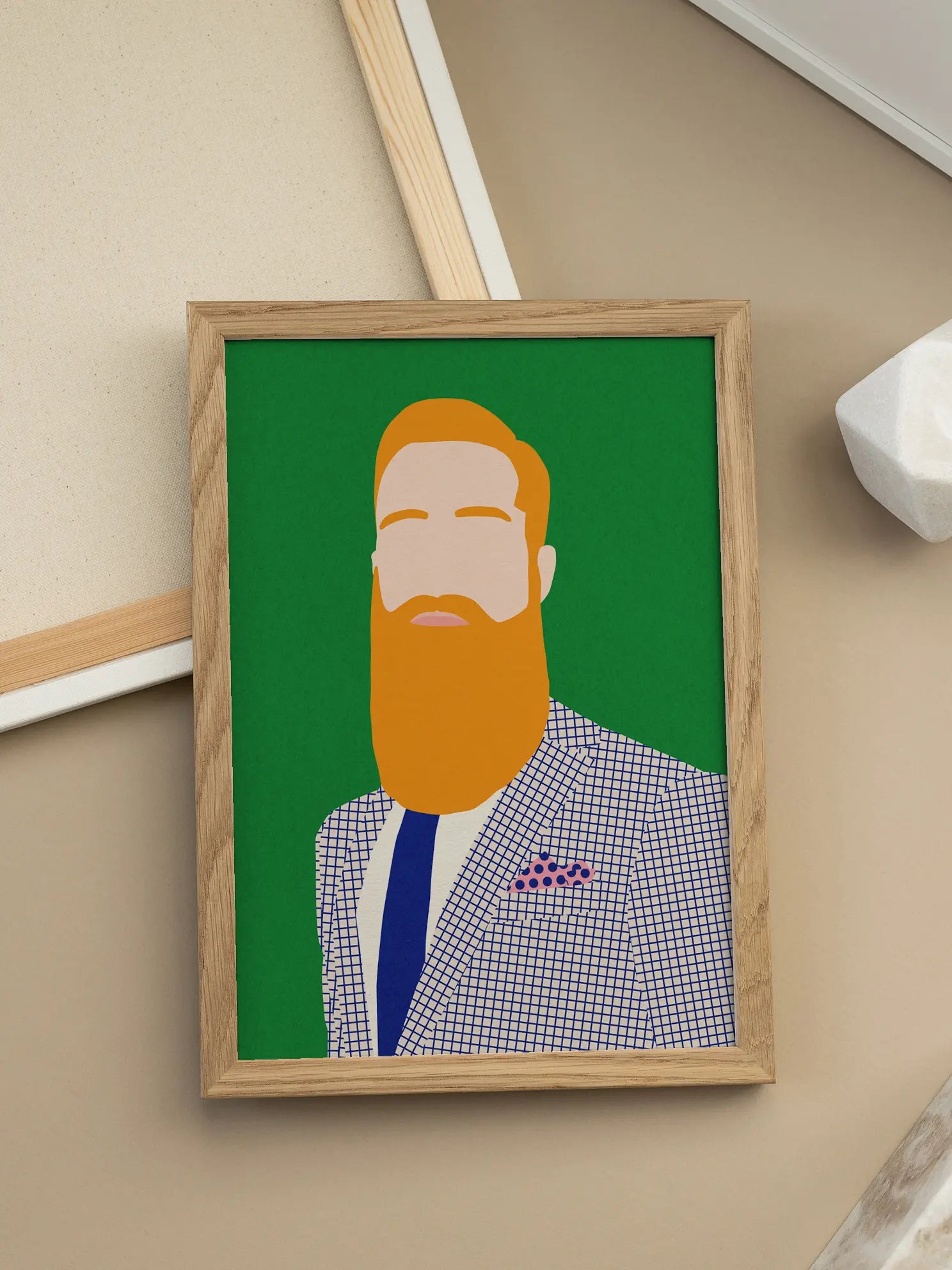 Gold Beard Poster