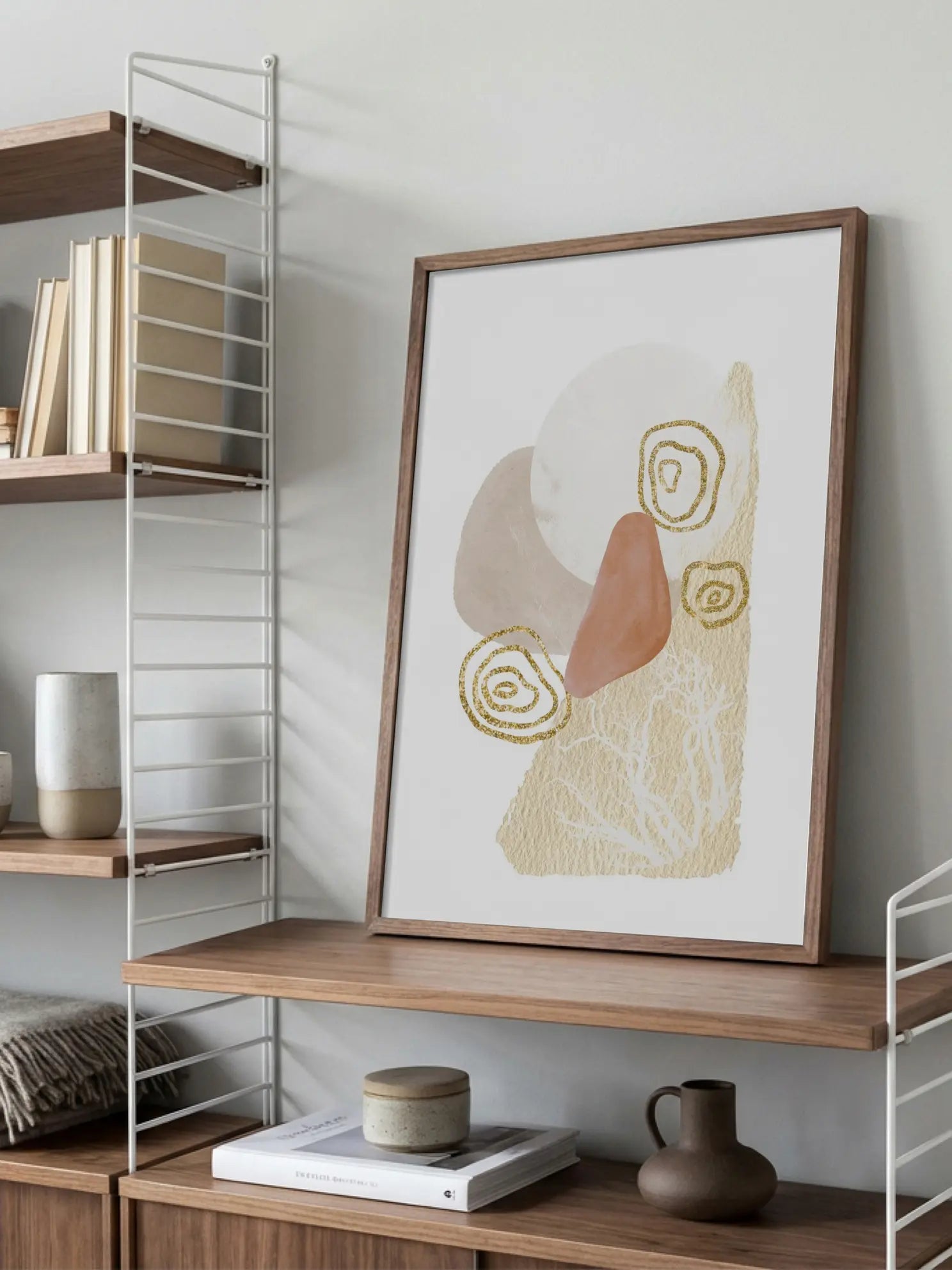 Golden Circles Poster