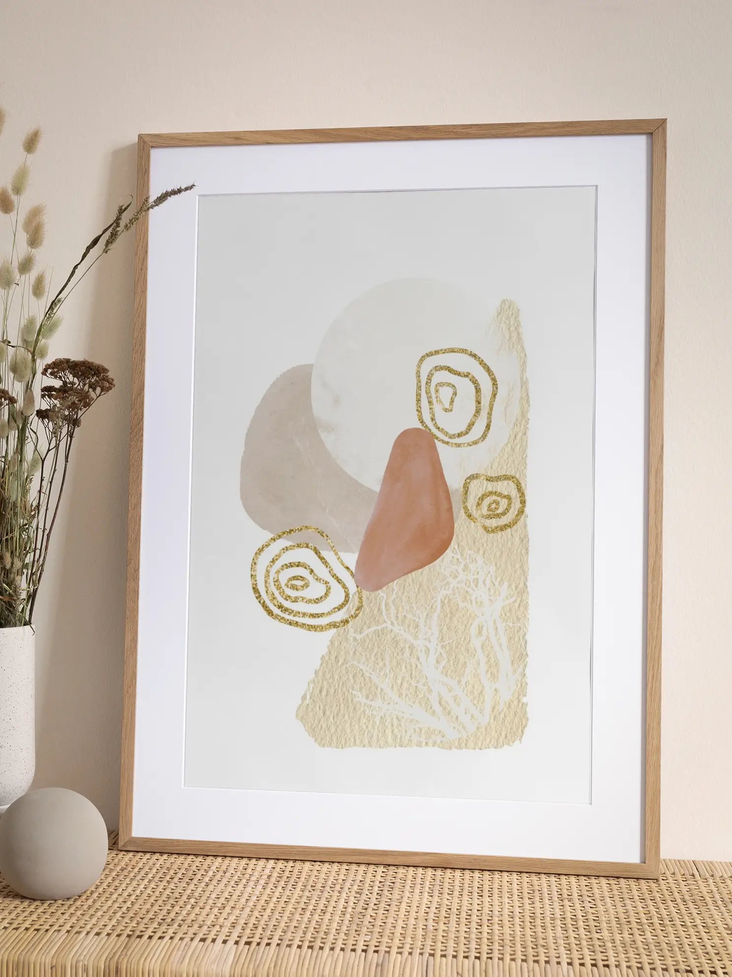 Golden Circles Poster