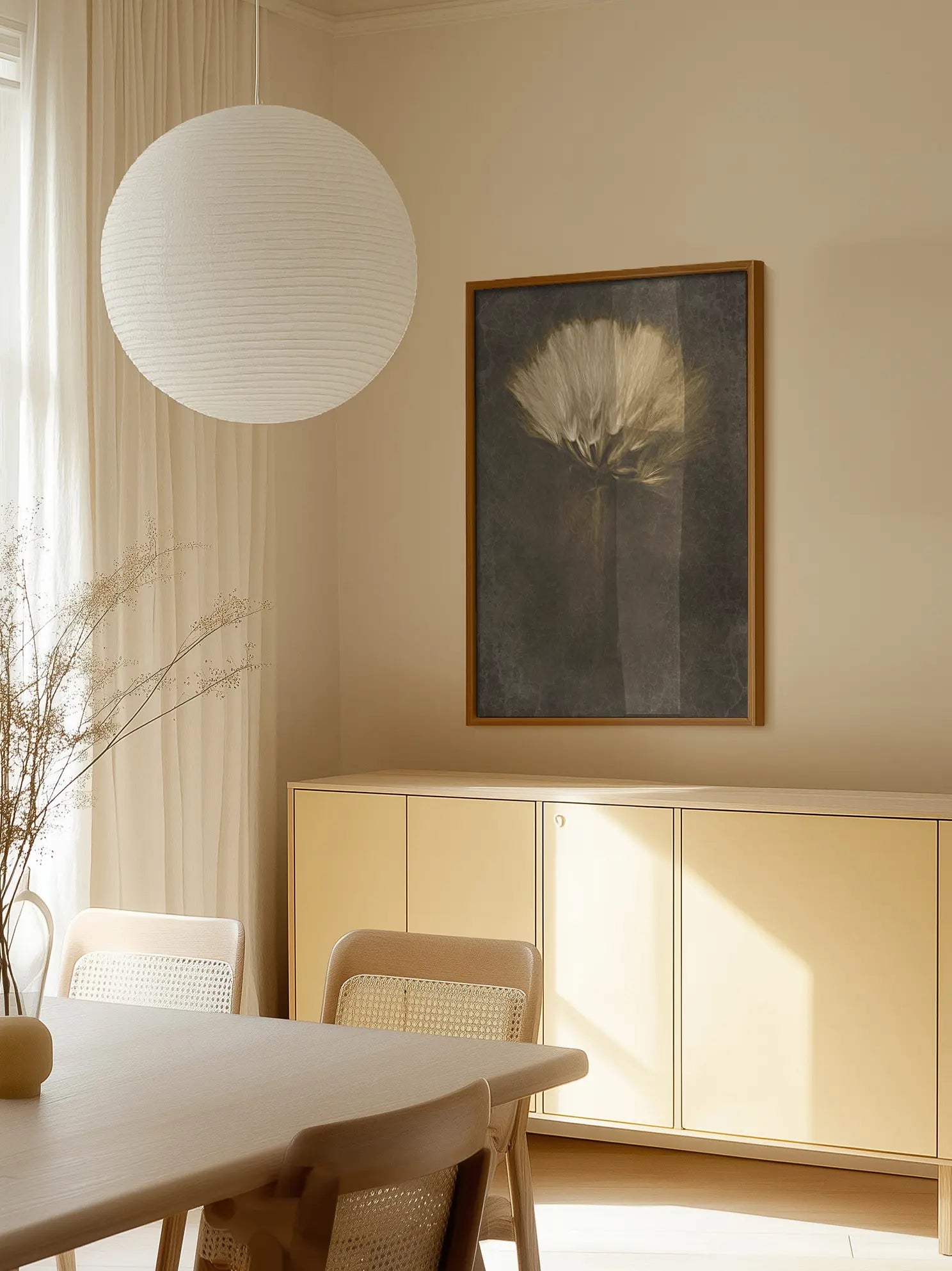 Golden Flower Poster