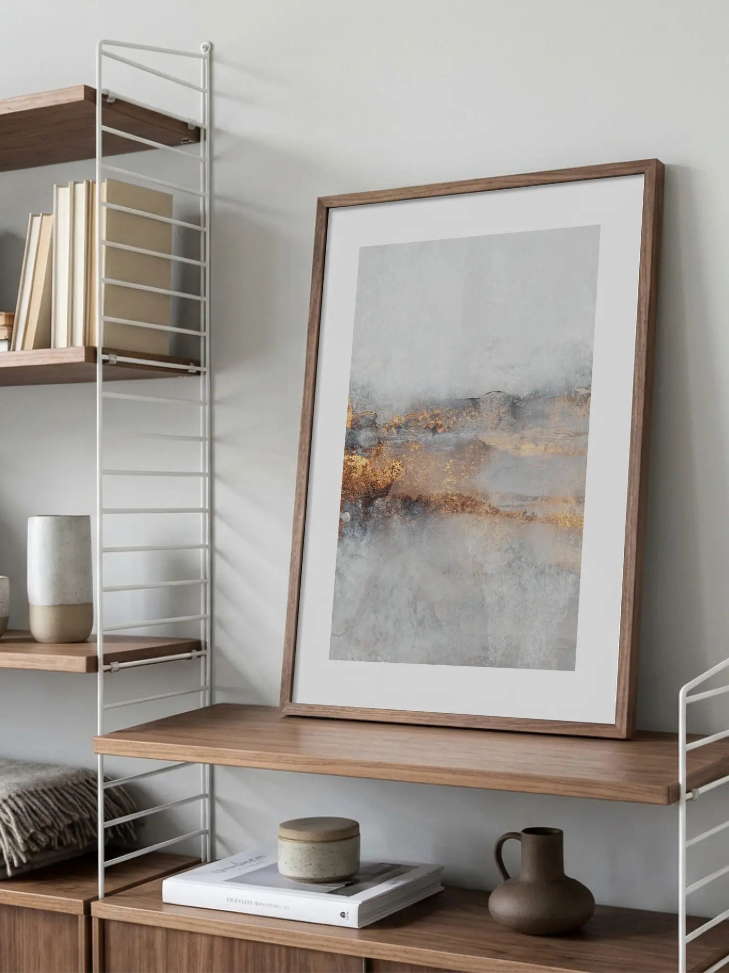 Golden Fog Poster