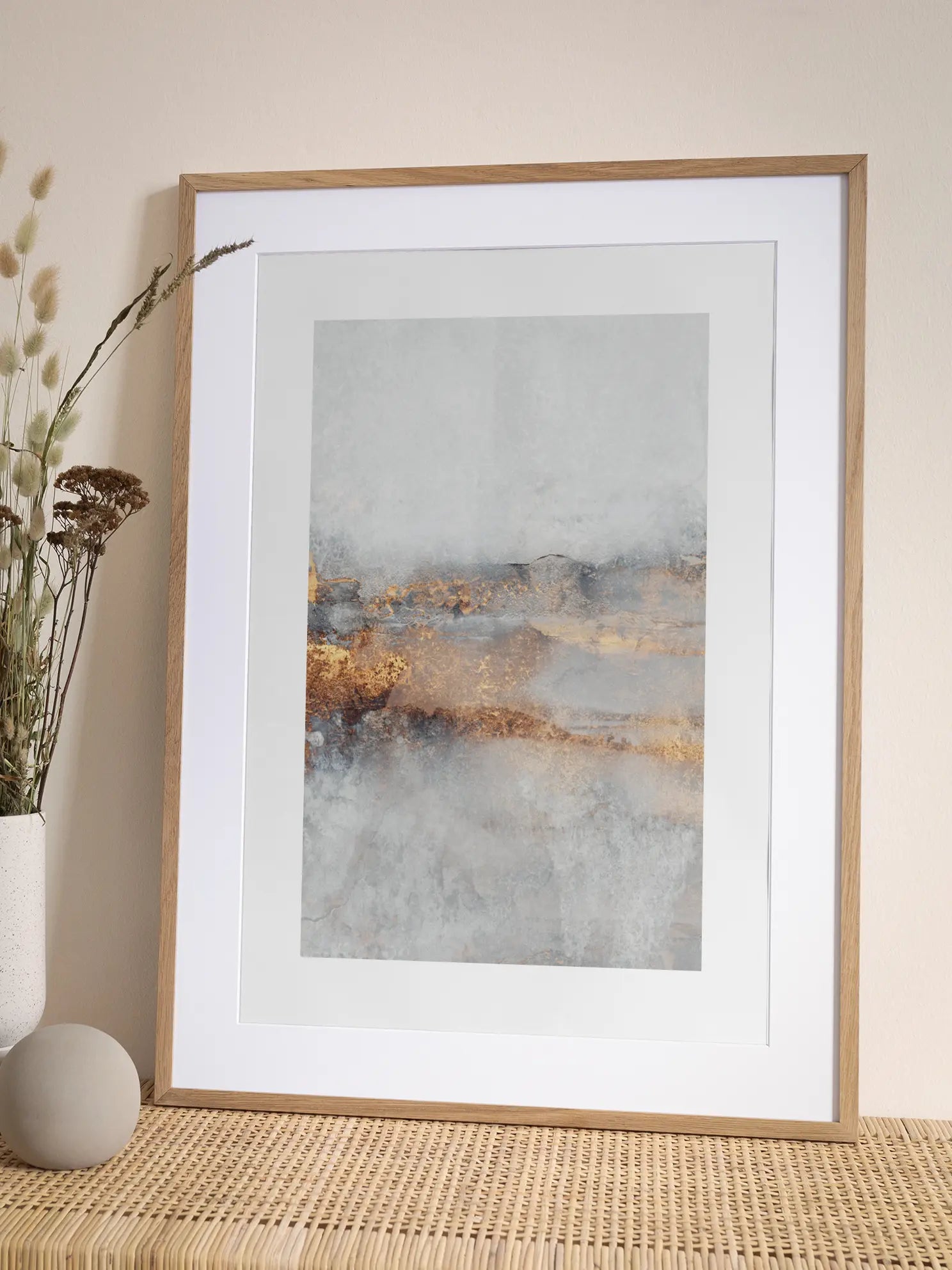 Golden Fog Poster
