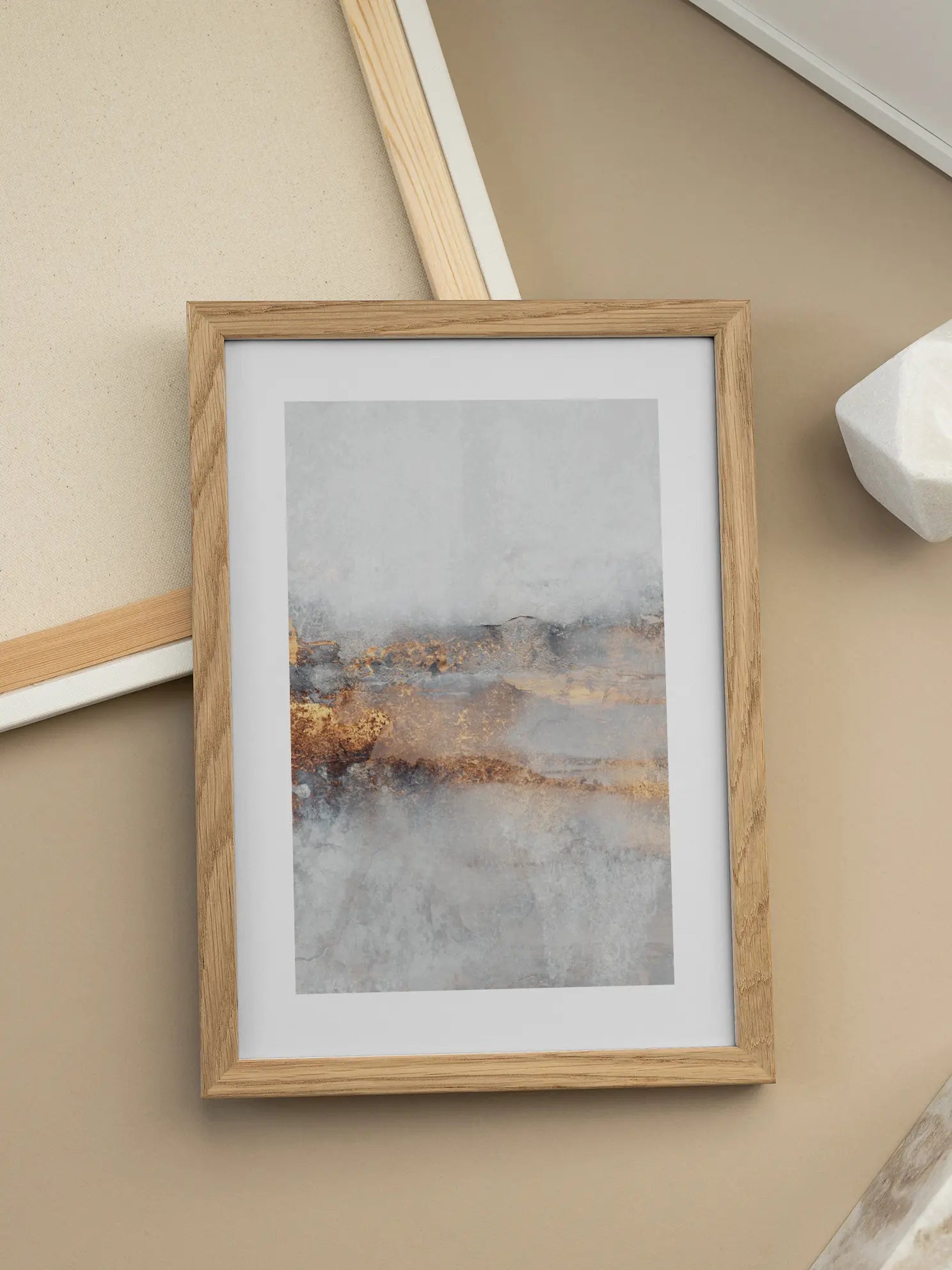 Golden Fog Poster