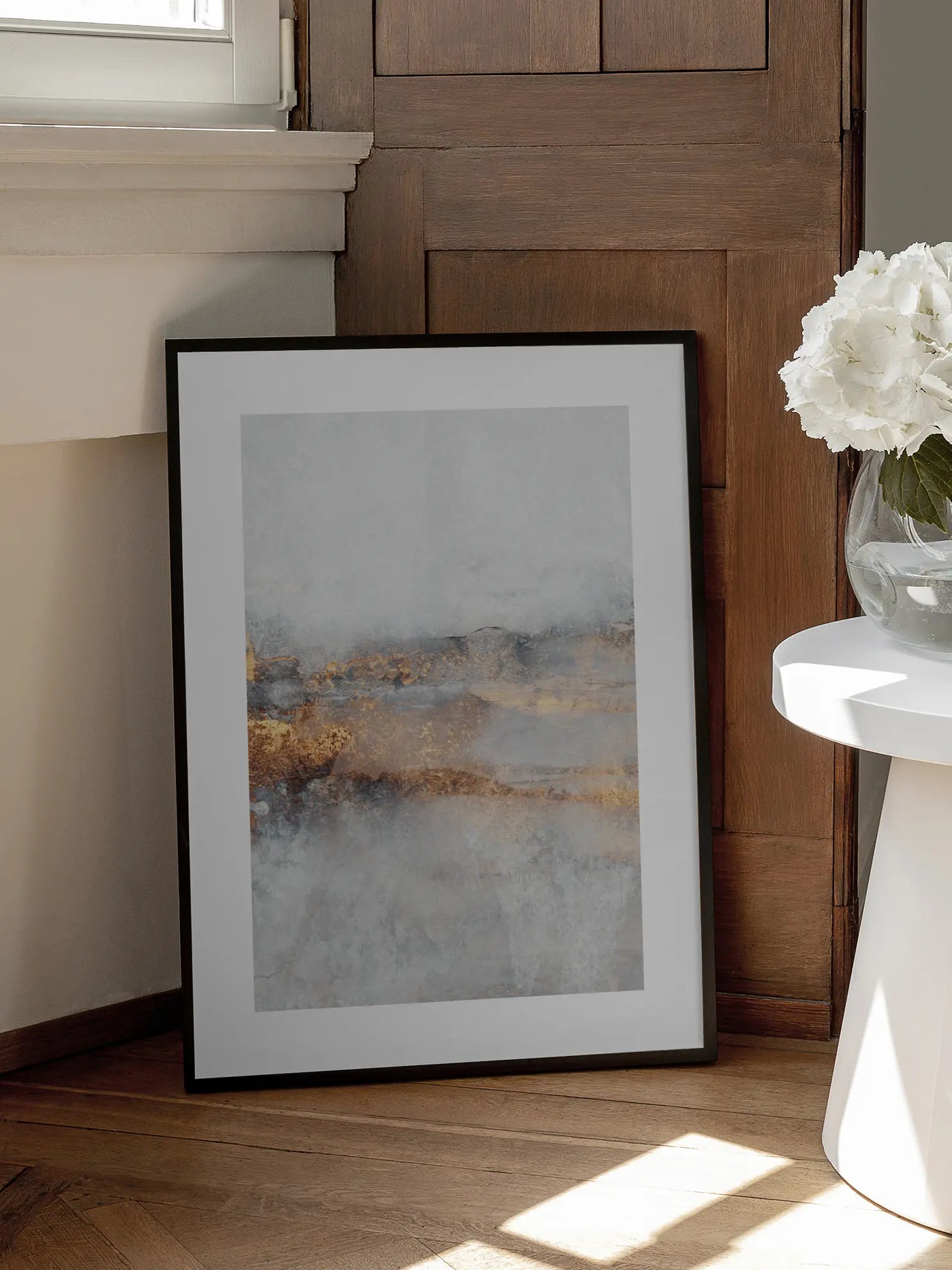 Golden Fog Poster