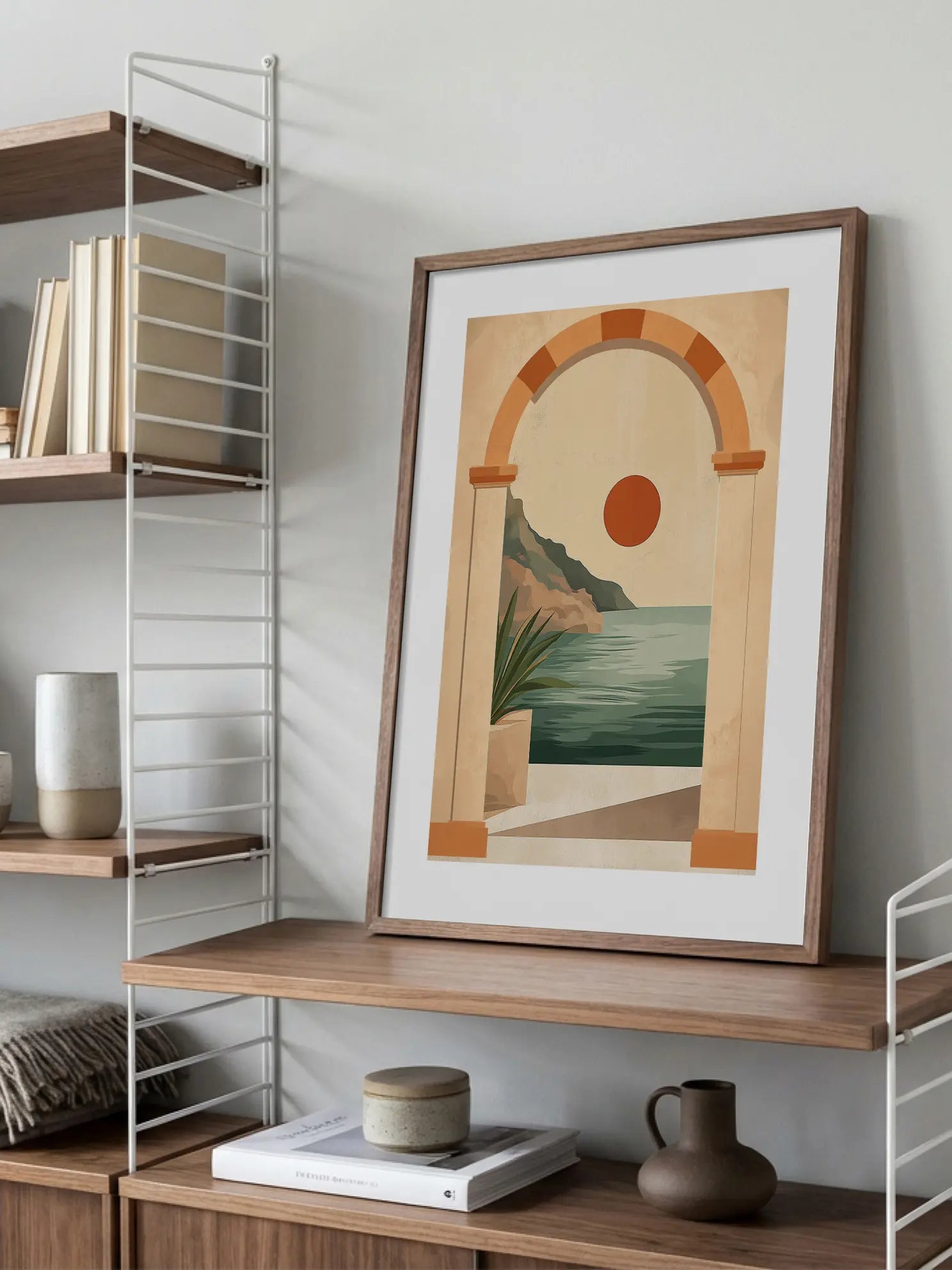 Golden Horizon Poster