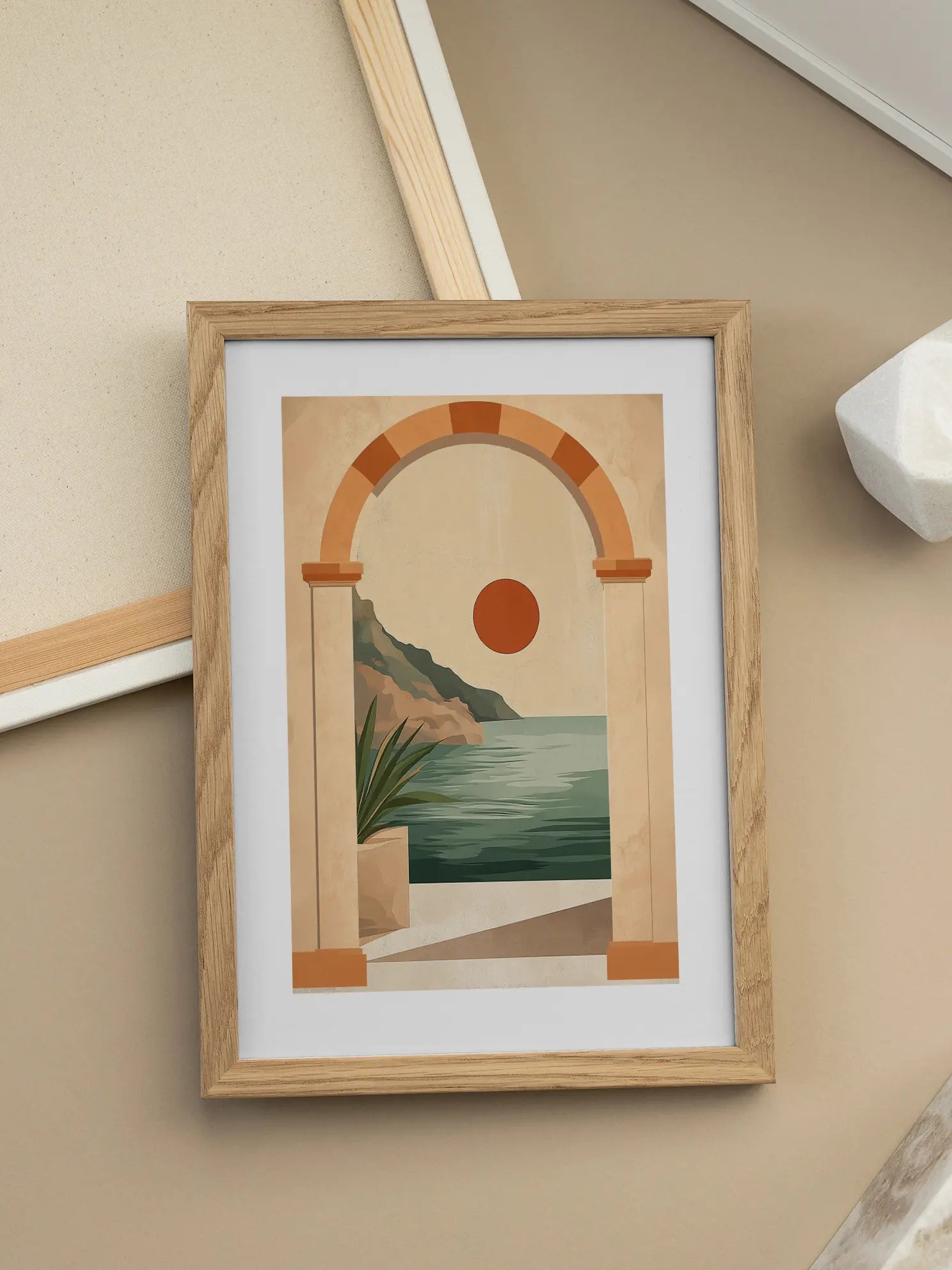 Golden Horizon Poster