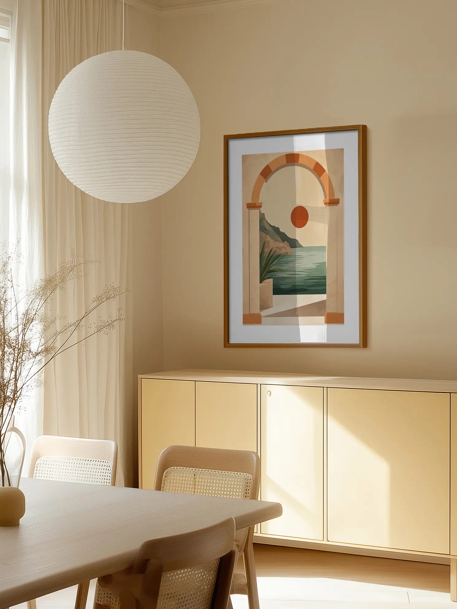 Golden Horizon Poster