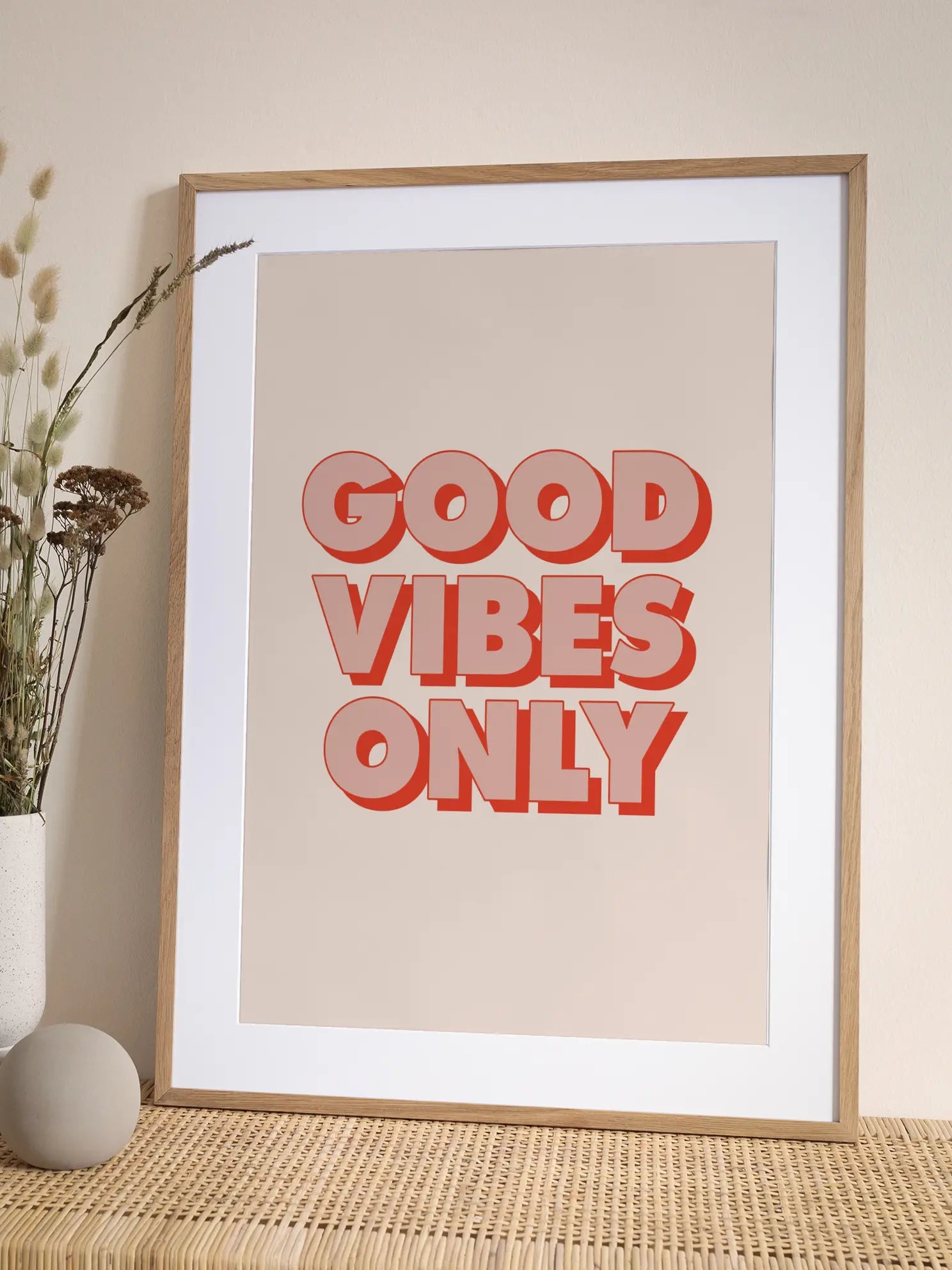 Good Vibes Only Poster
