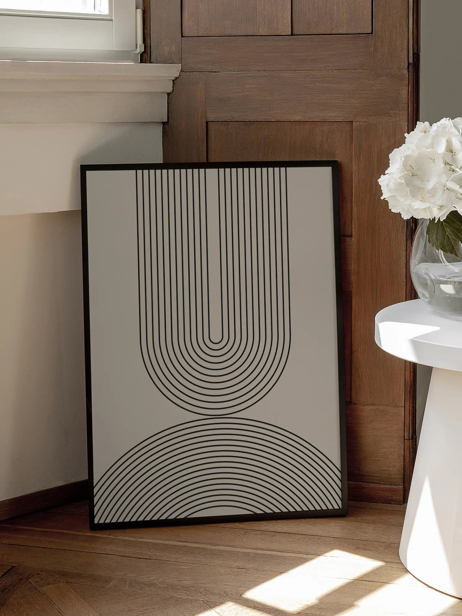 Graphic Arches Poster