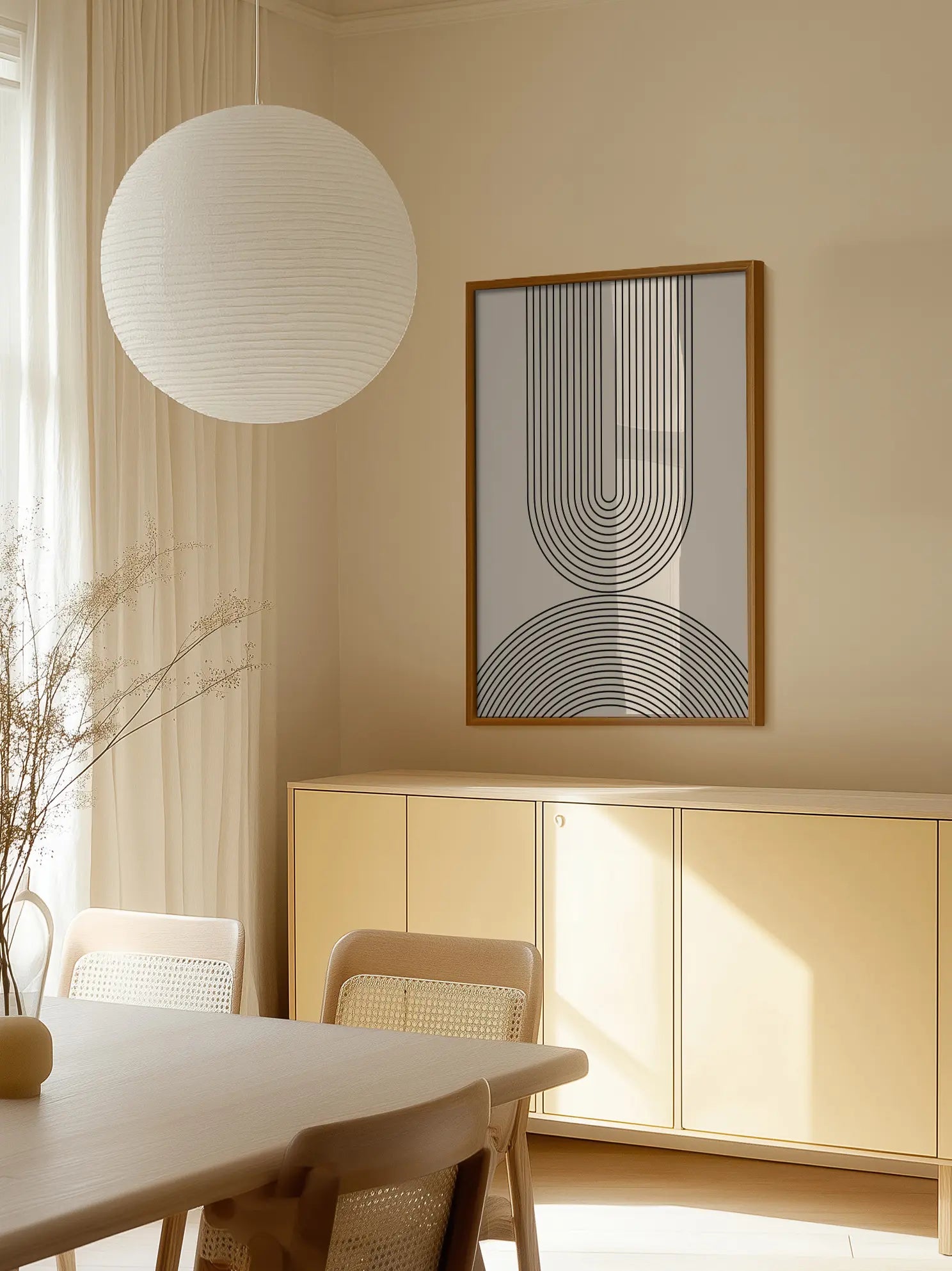 Graphic Arches Poster