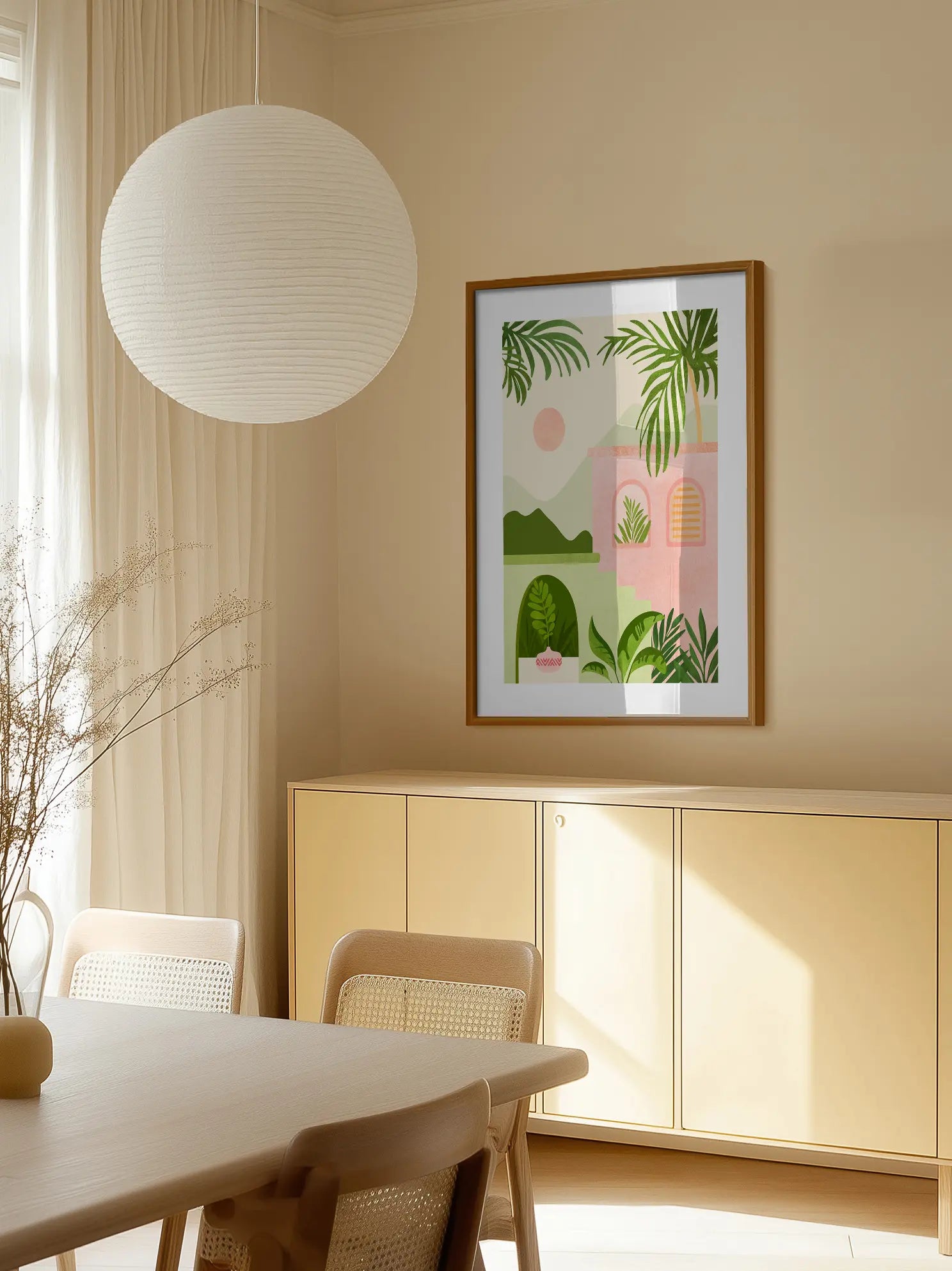 Graphic Botanic Poster