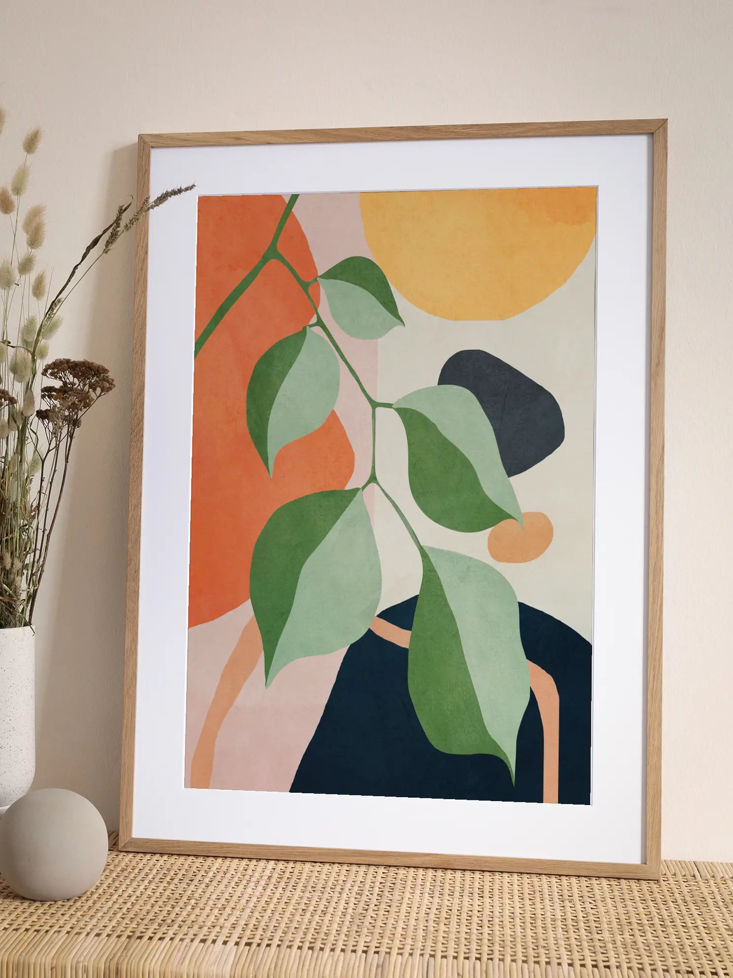 Graphic Botanical Poster