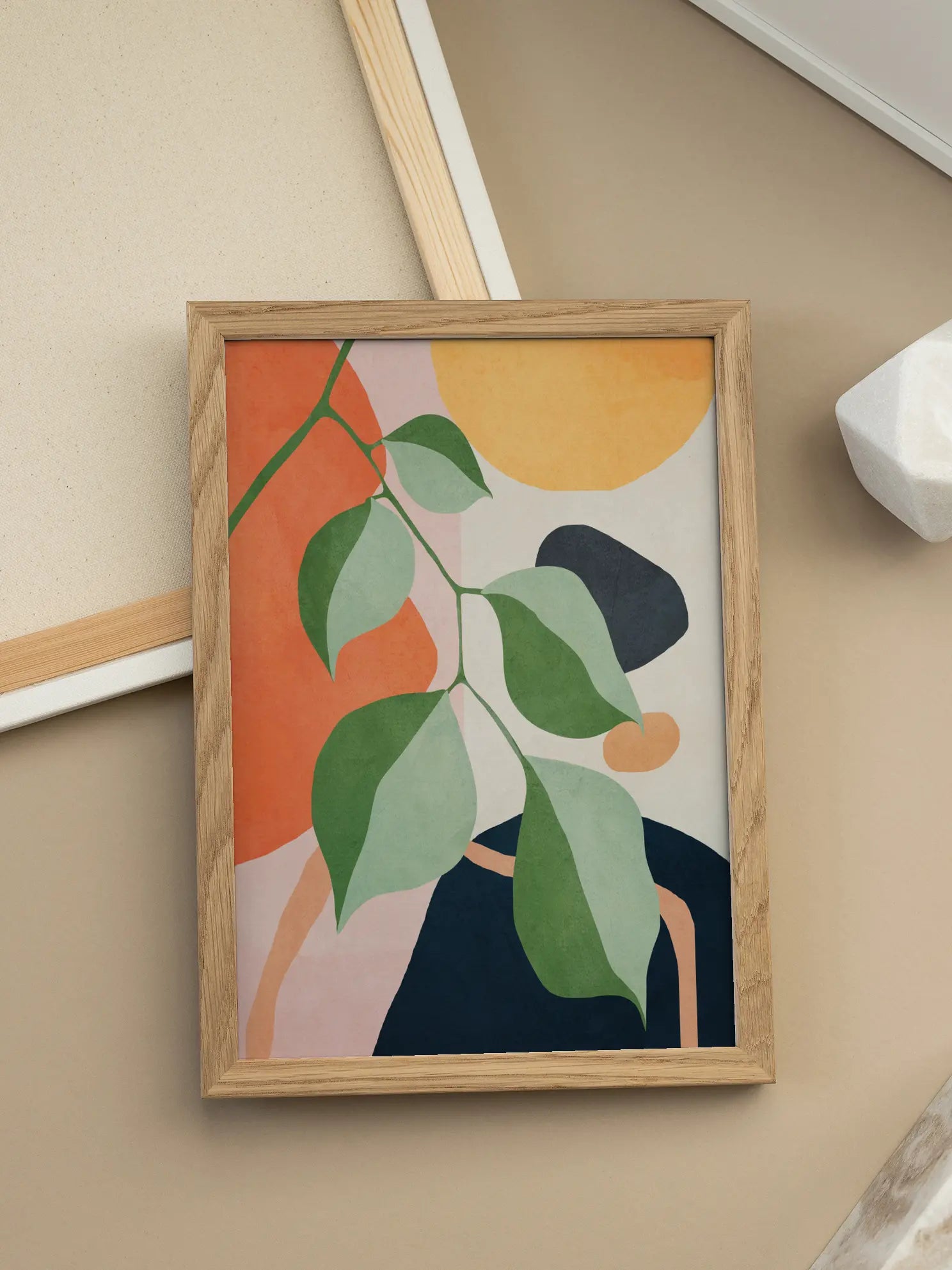 Graphic Botanical Poster