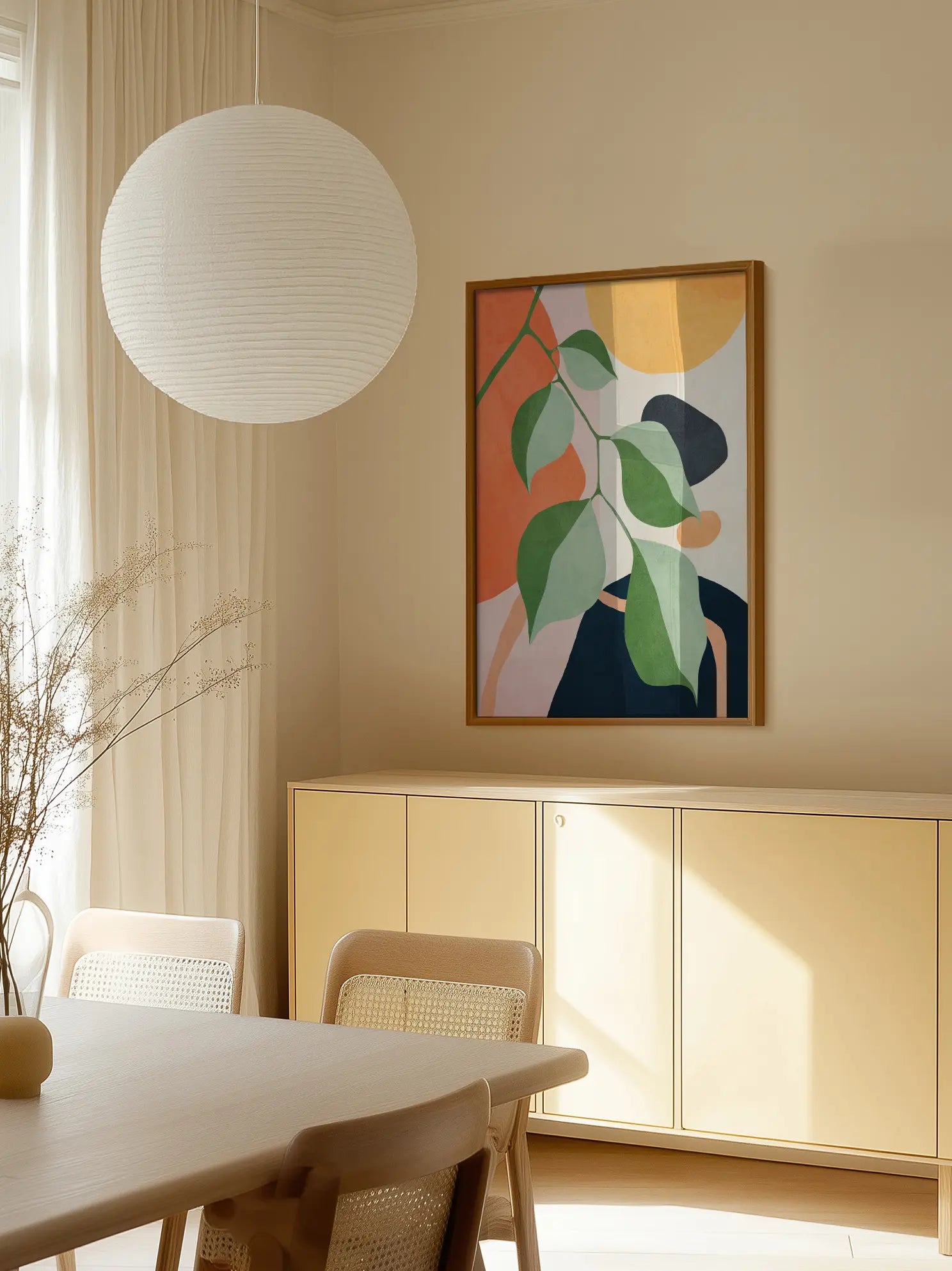 Graphic Botanical Poster