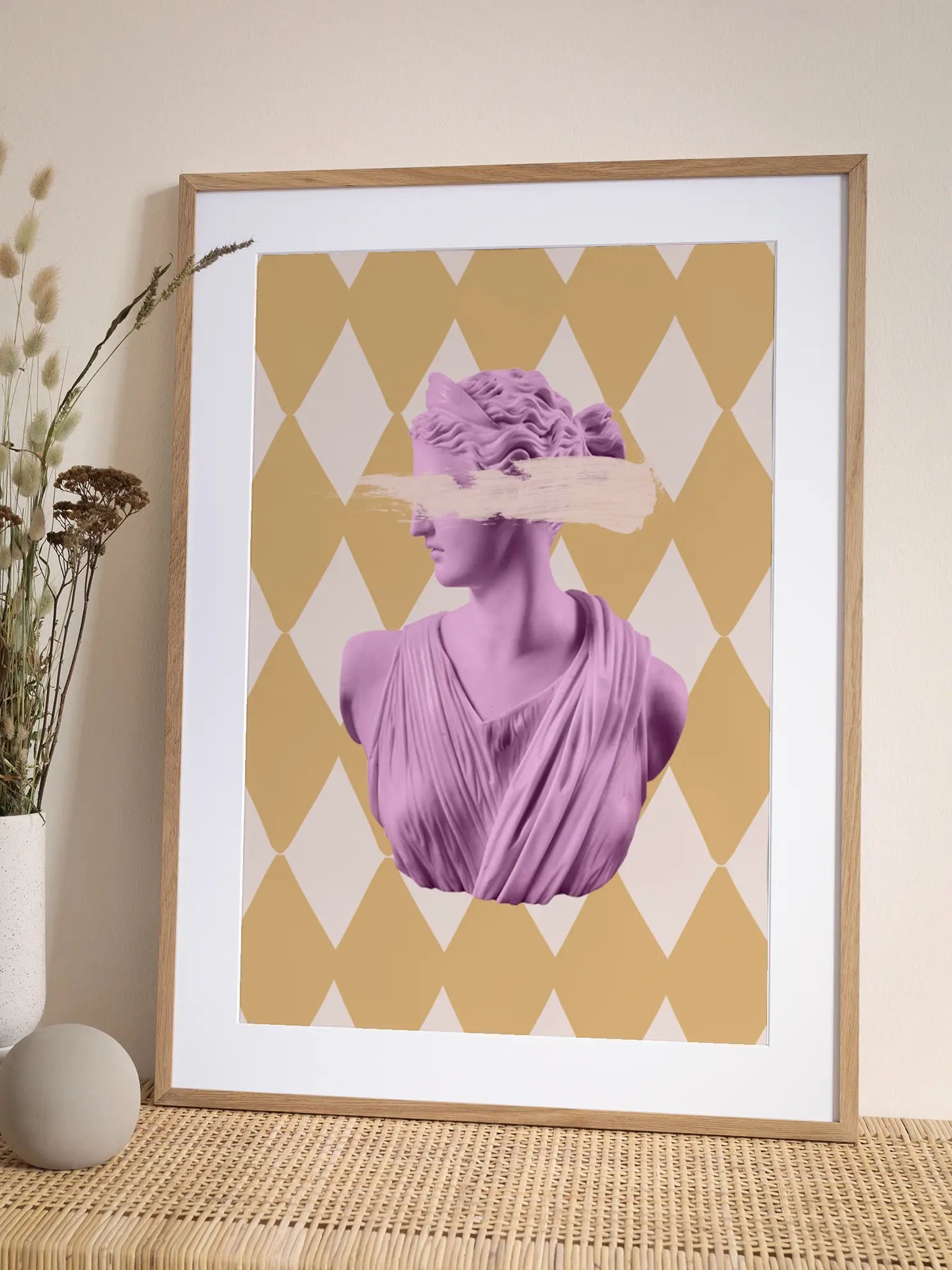 Graphic Classic Statue Poster