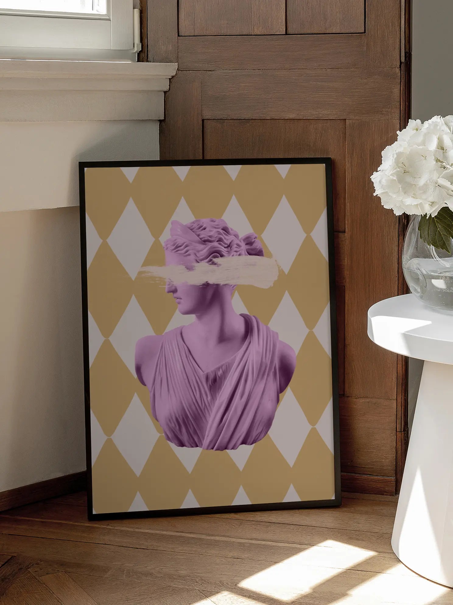 Graphic Classic Statue Poster