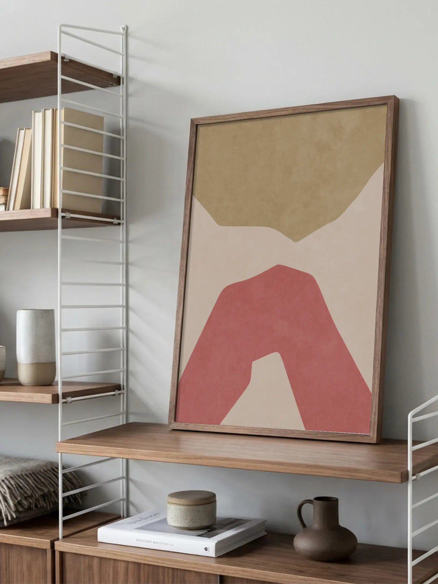 Graphic Color Blocks Poster