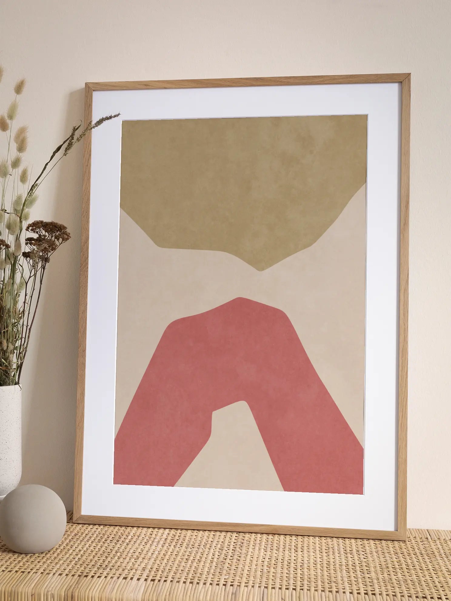 Graphic Color Blocks Poster