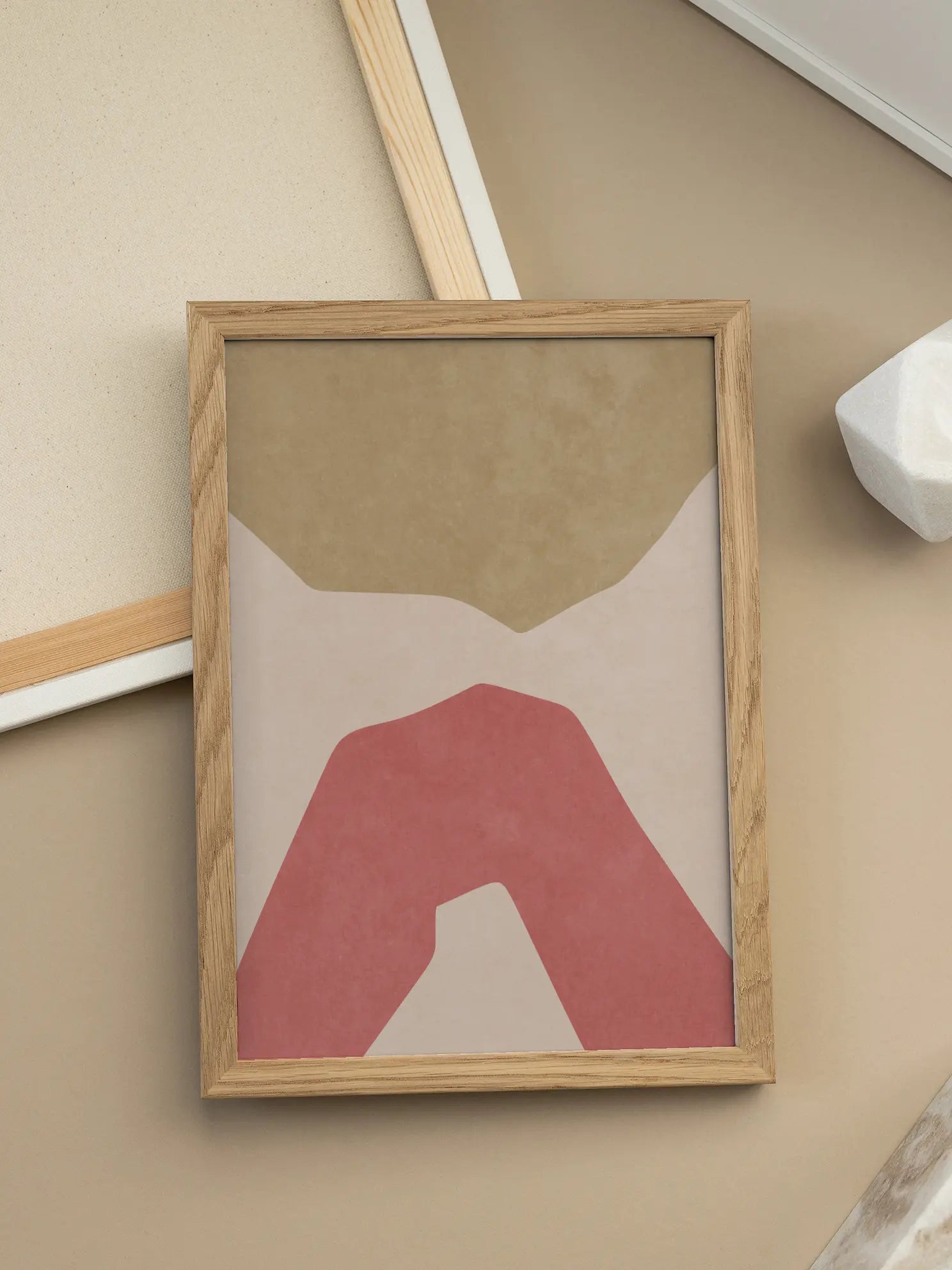 Graphic Color Blocks Poster