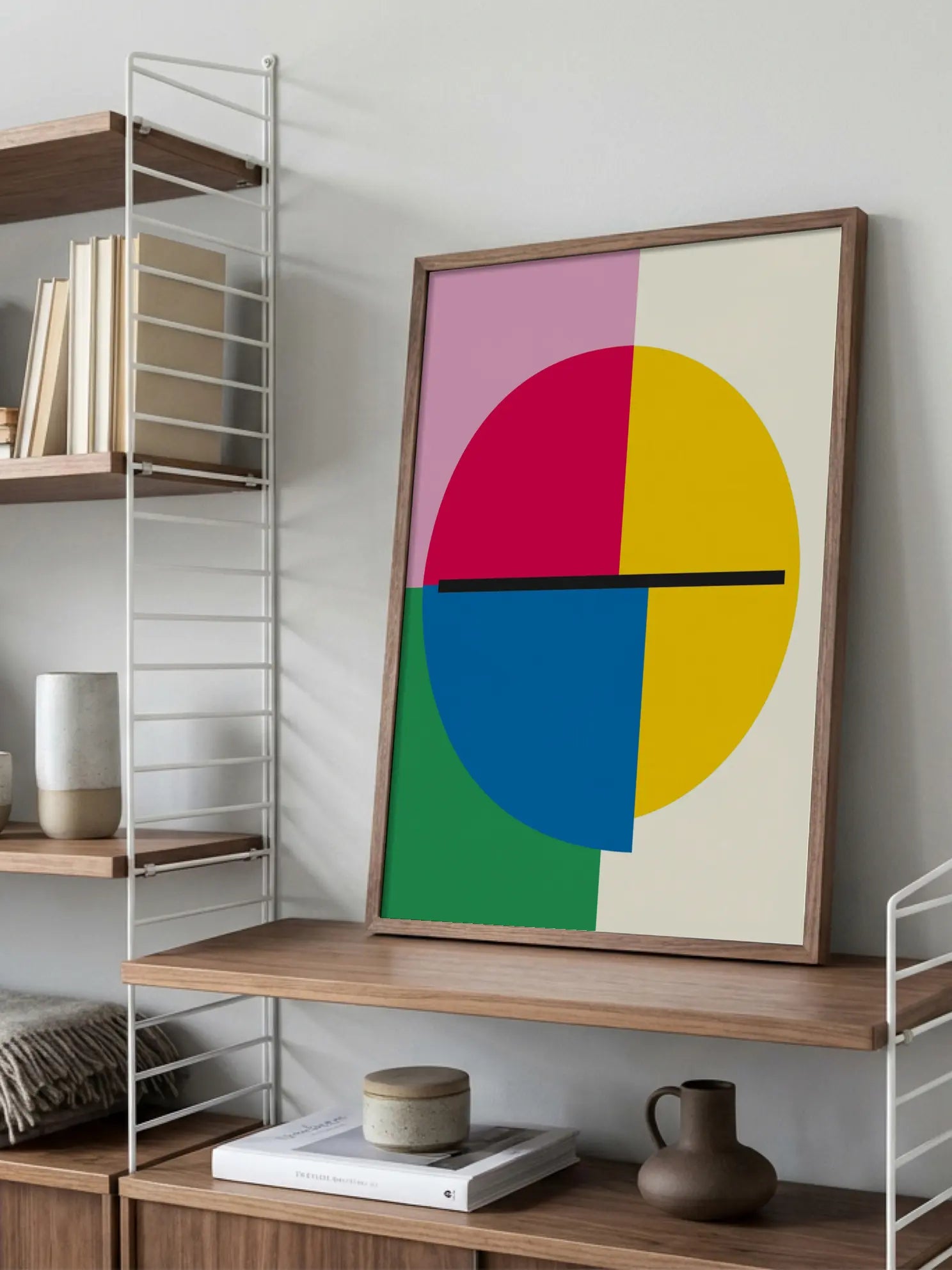 Graphic Colors Poster