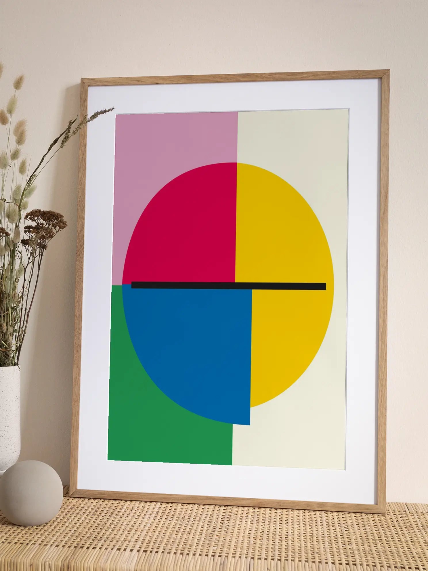 Graphic Colors Poster