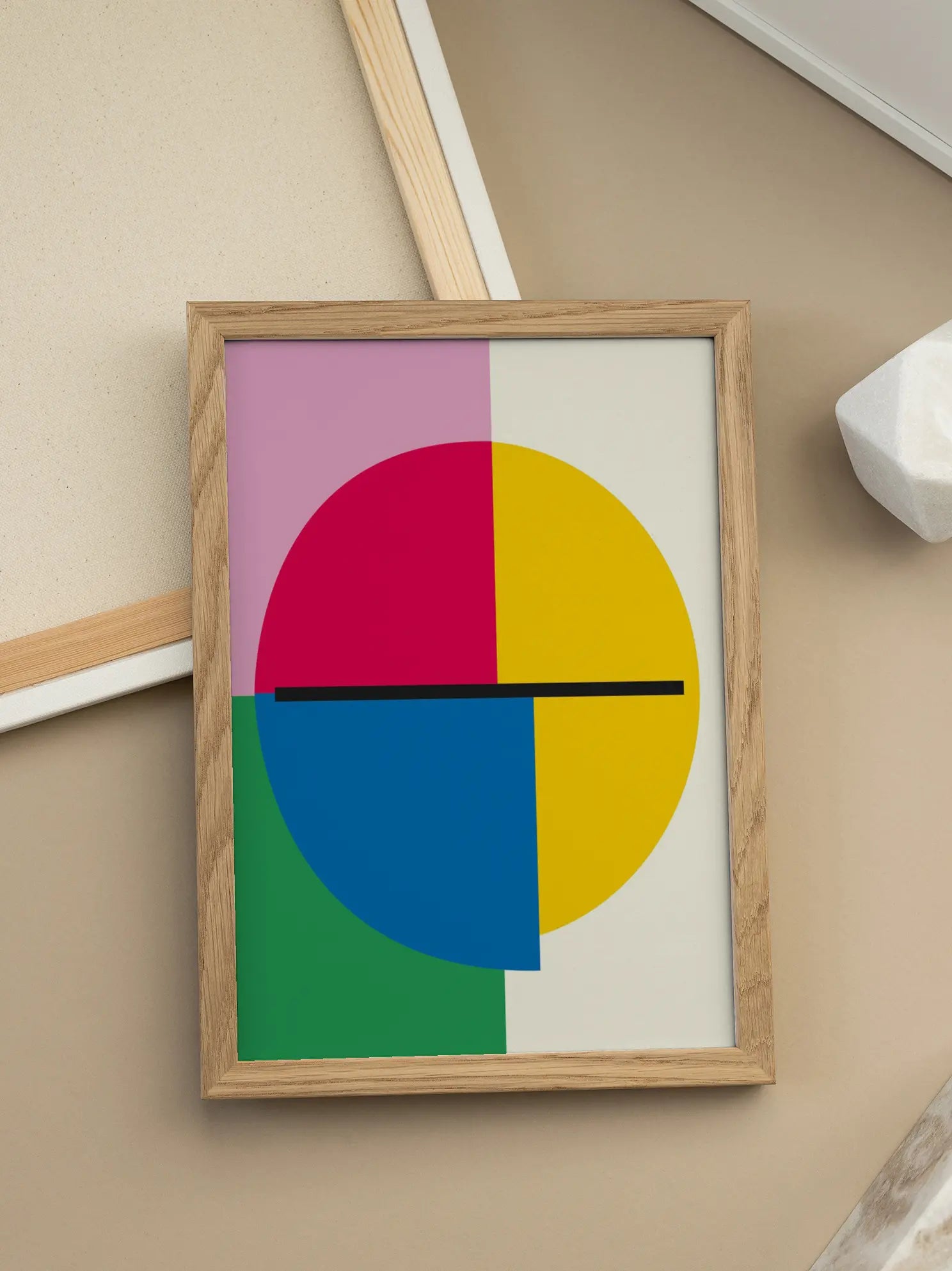 Graphic Colors Poster
