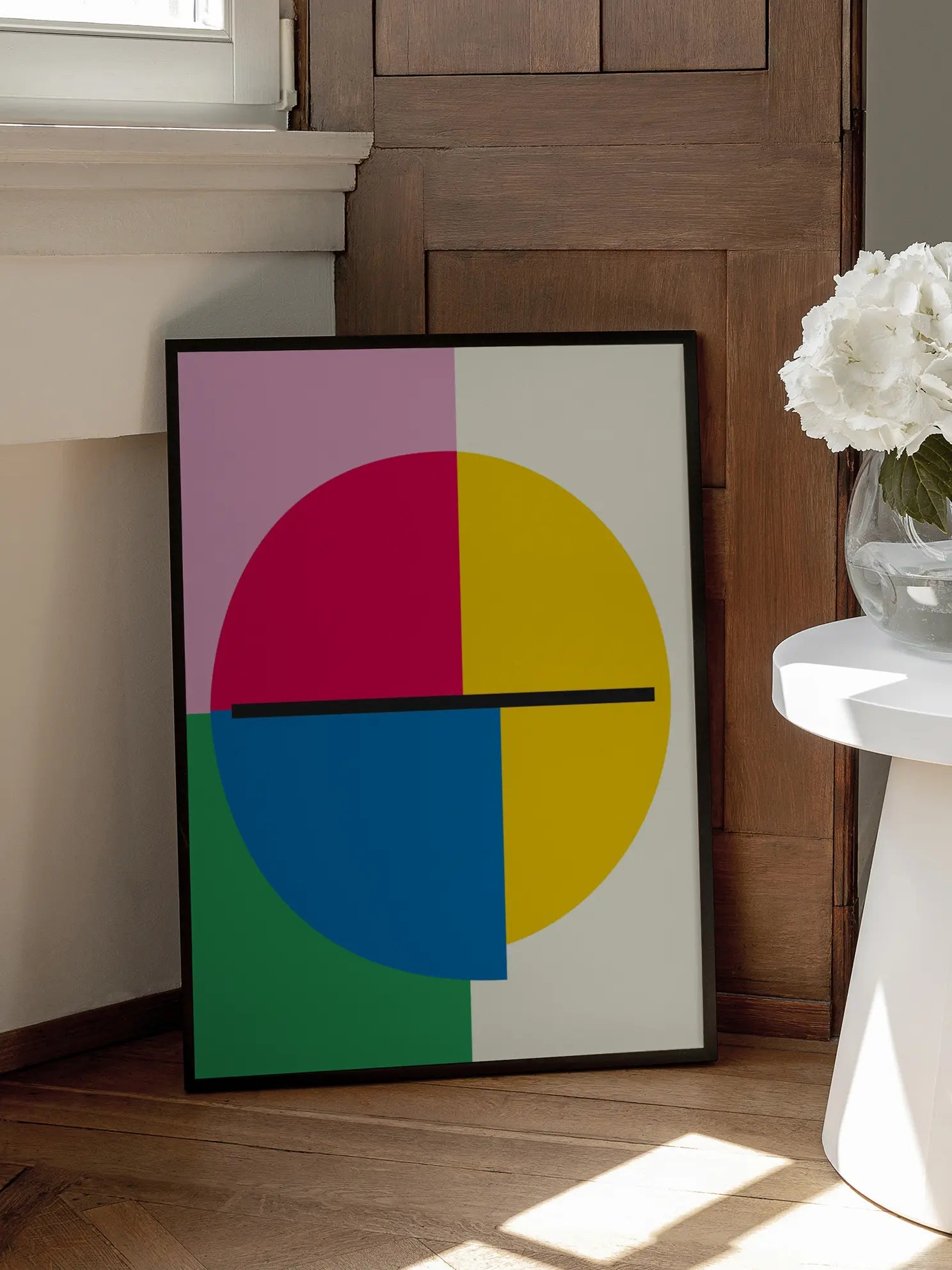 Graphic Colors Poster