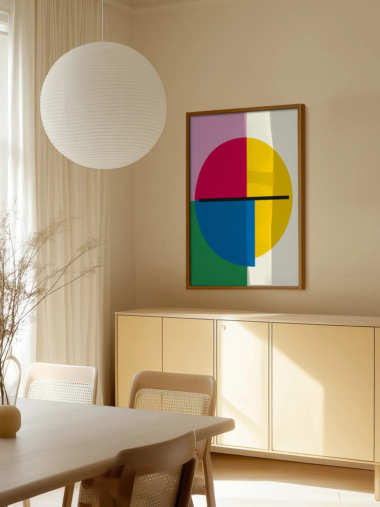 Graphic Colors Poster
