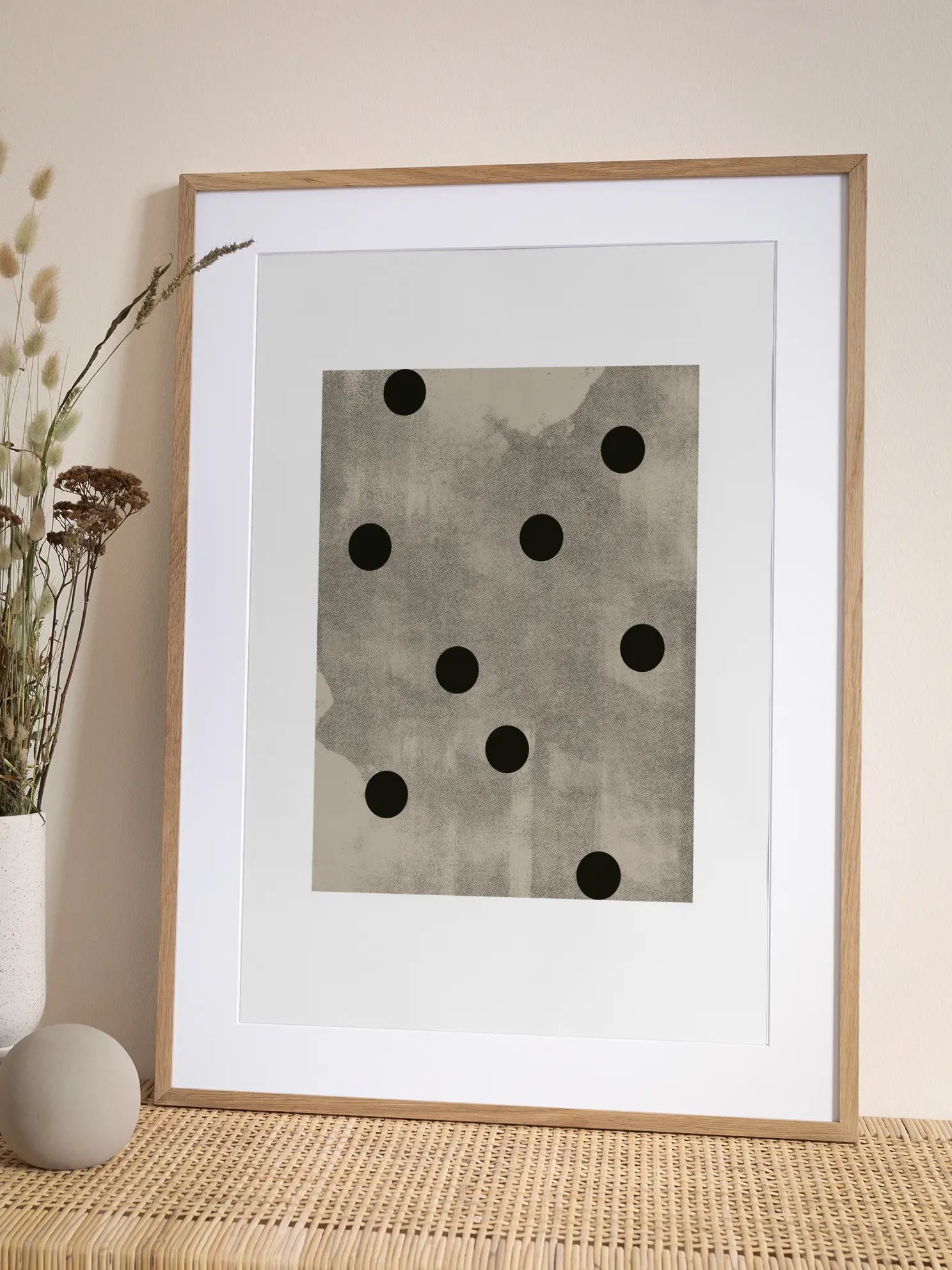 Graphic Dots Poster
