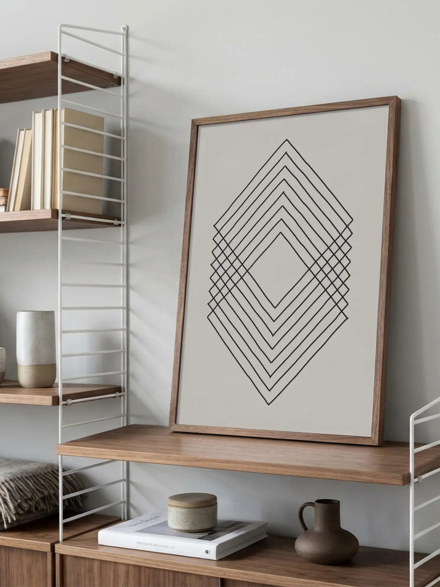 Graphic Geometry Poster