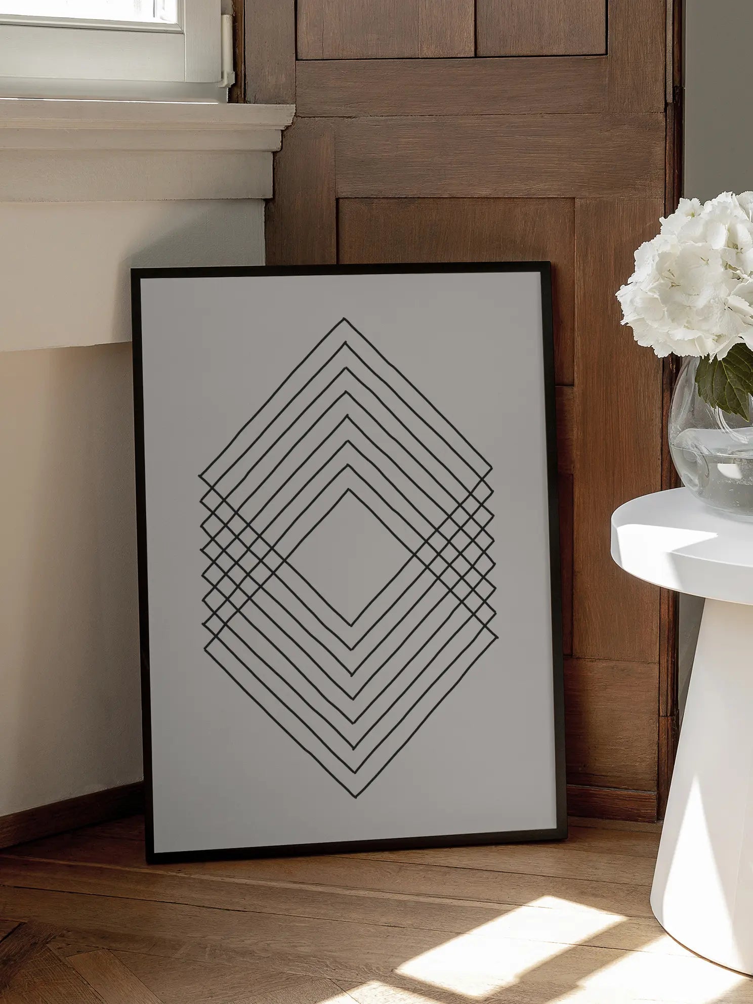 Graphic Geometry Poster