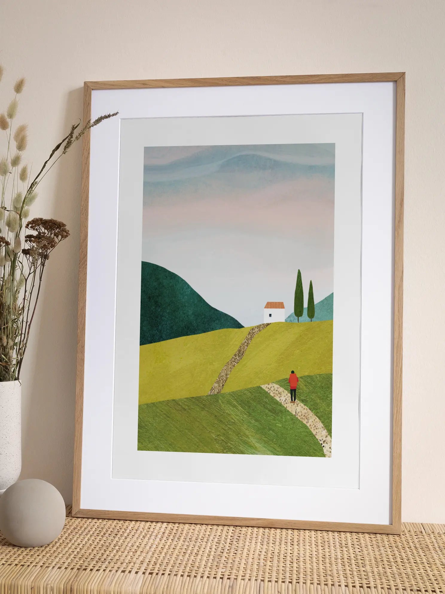 Graphic Landscape Poster