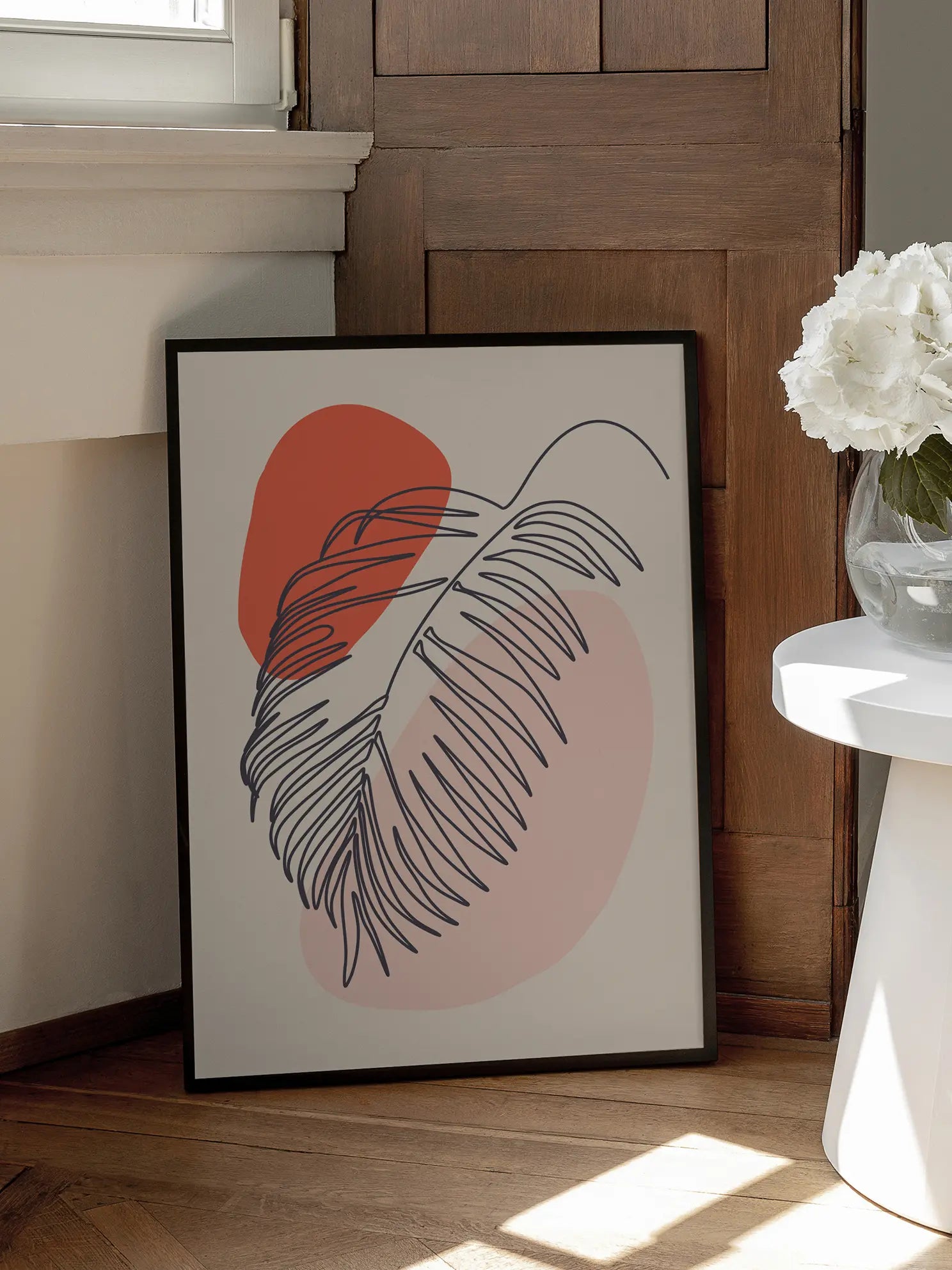 Graphic Monstera Poster