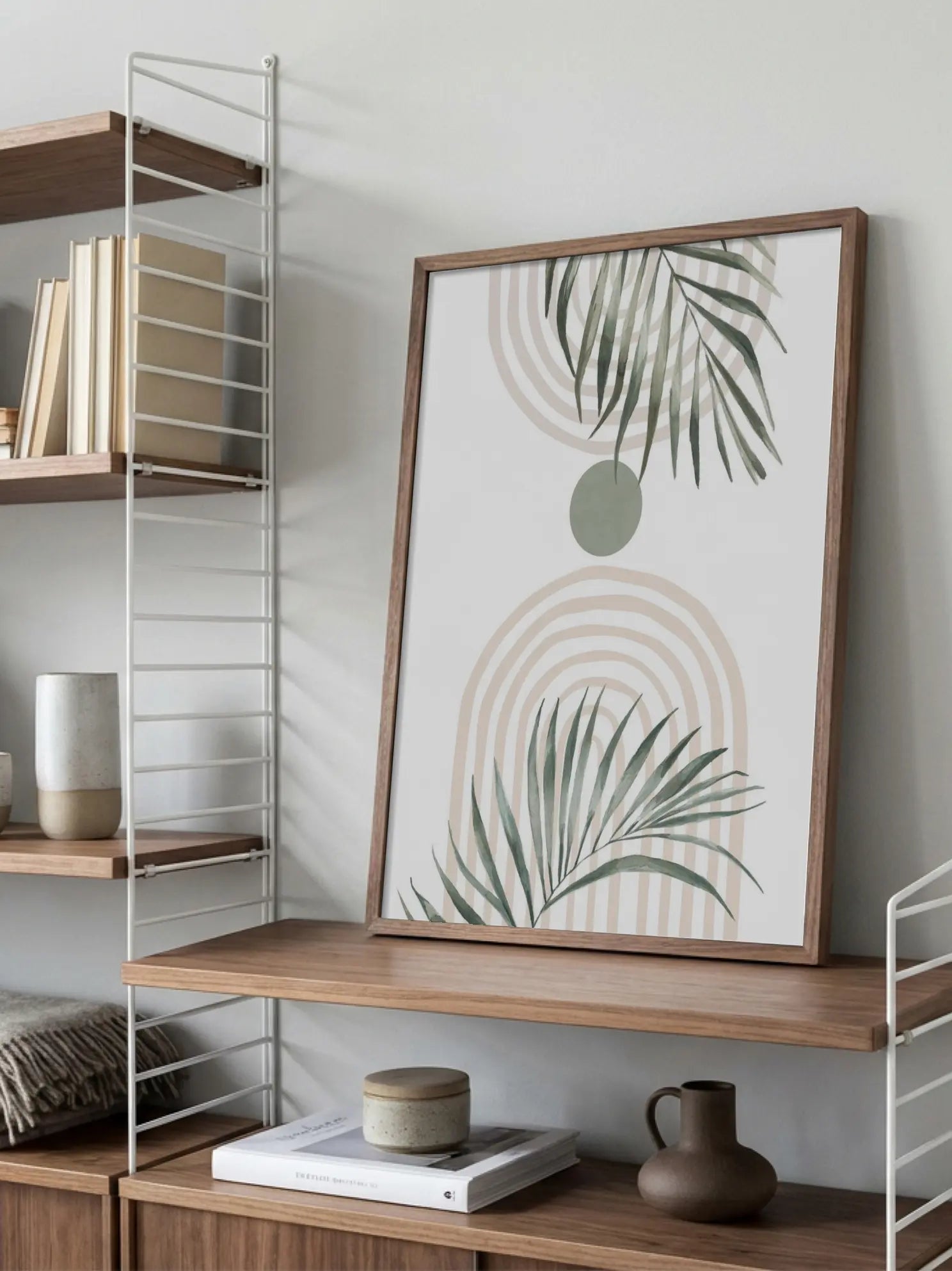 Graphic Palm No1 Poster