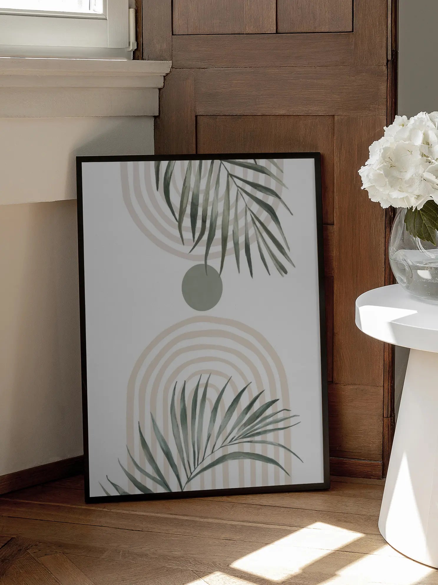 Graphic Palm No1 Poster