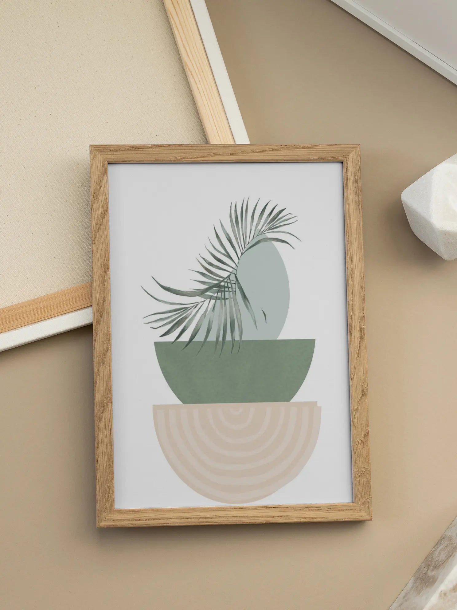 Graphic Palm No2 Poster