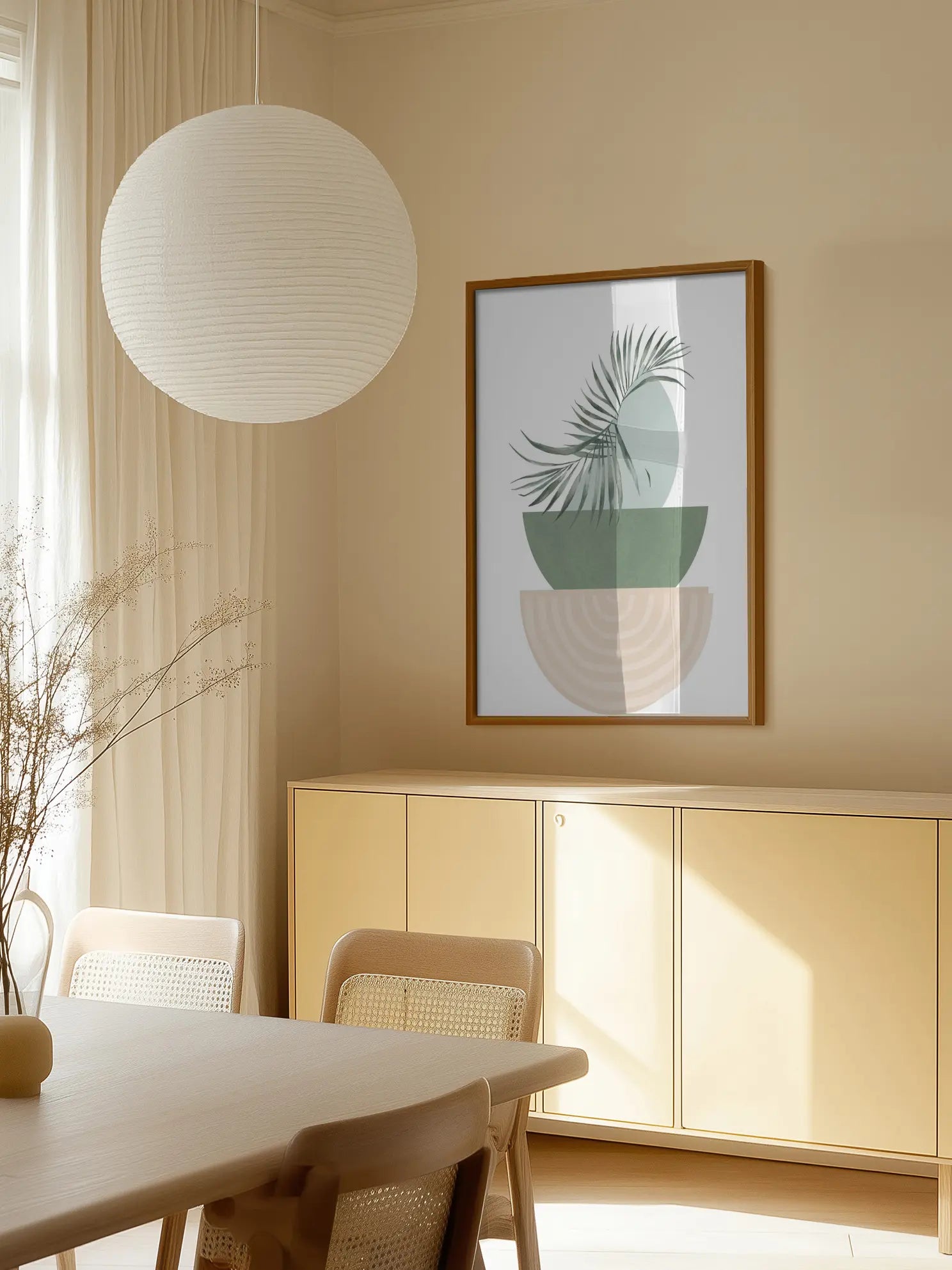 Graphic Palm No2 Poster