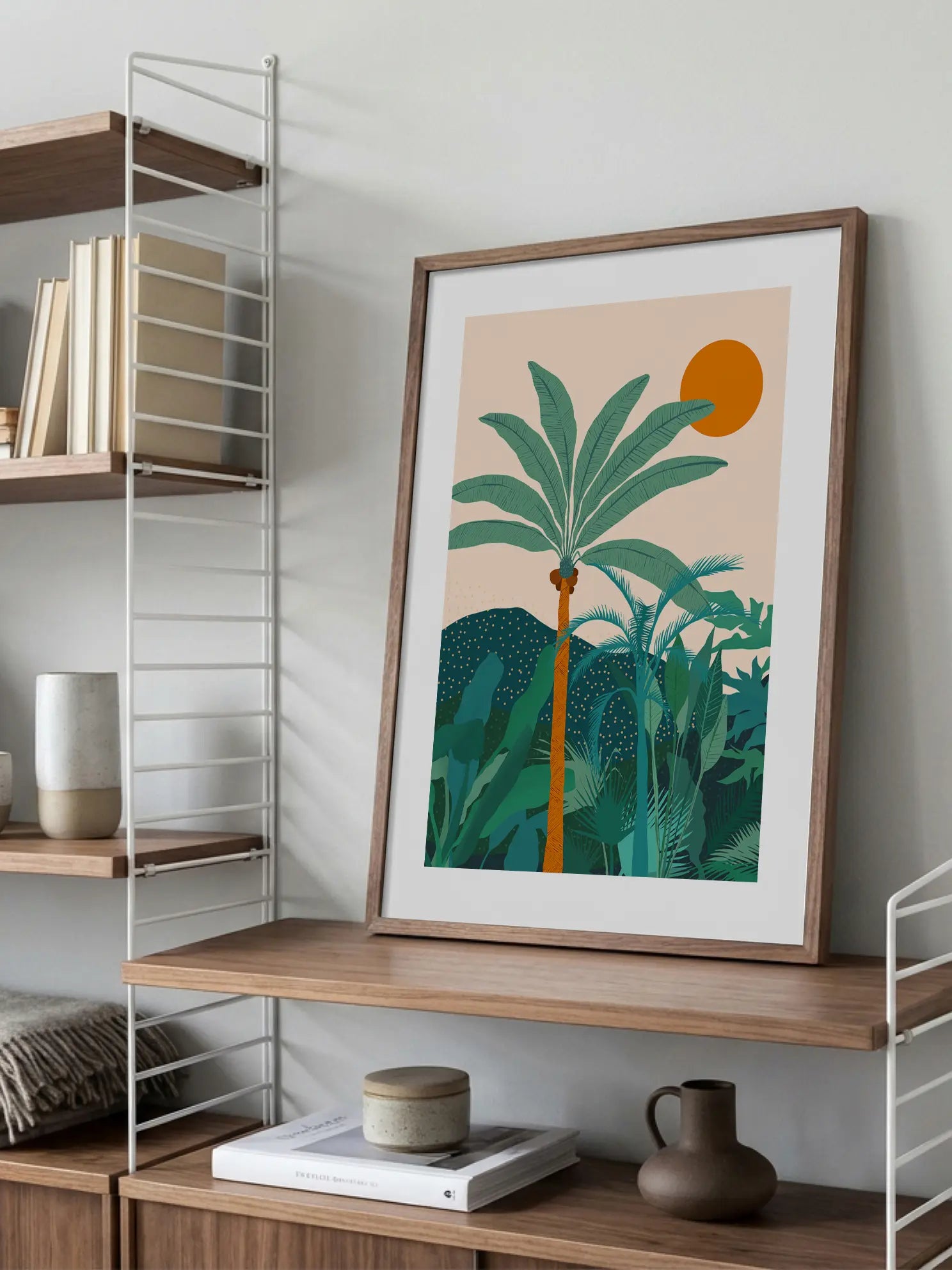 Graphic Palm Poster