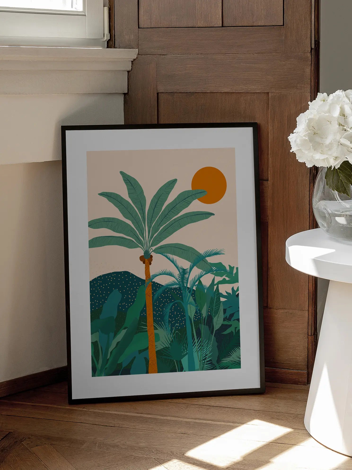 Graphic Palm Poster