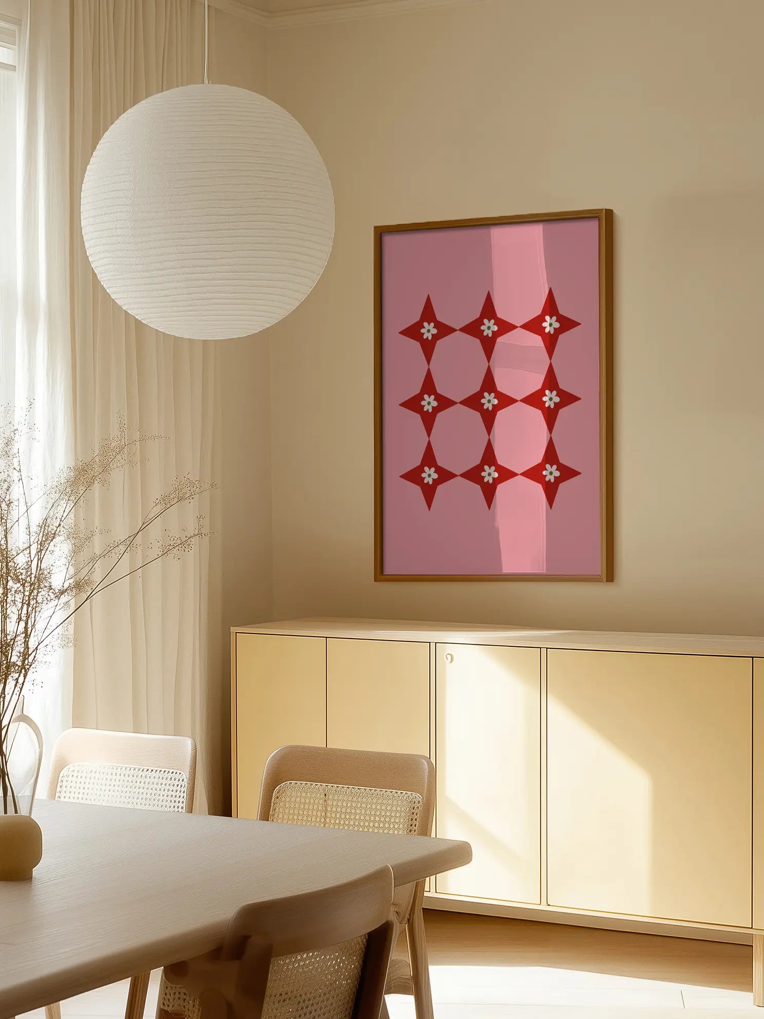 Graphic Pattern Poster