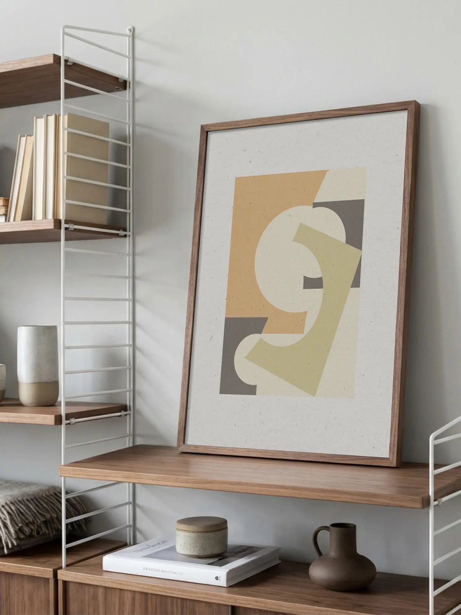 Graphic Shapes Poster