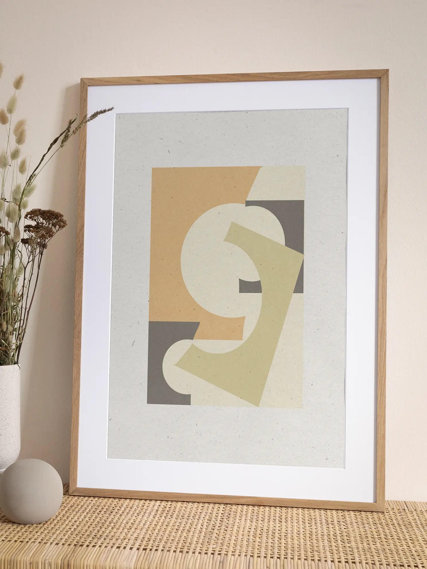 Graphic Shapes Poster