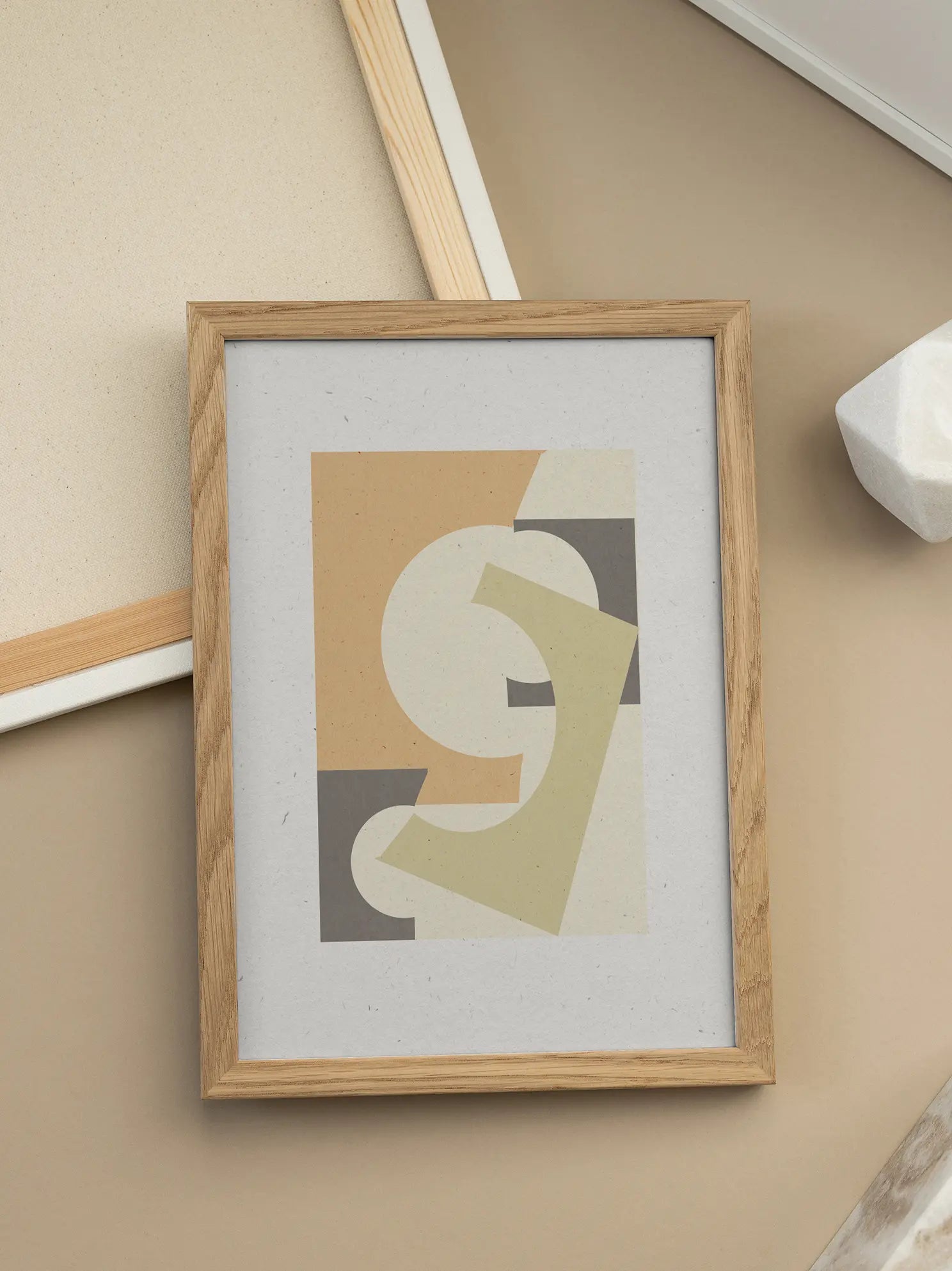 Graphic Shapes Poster