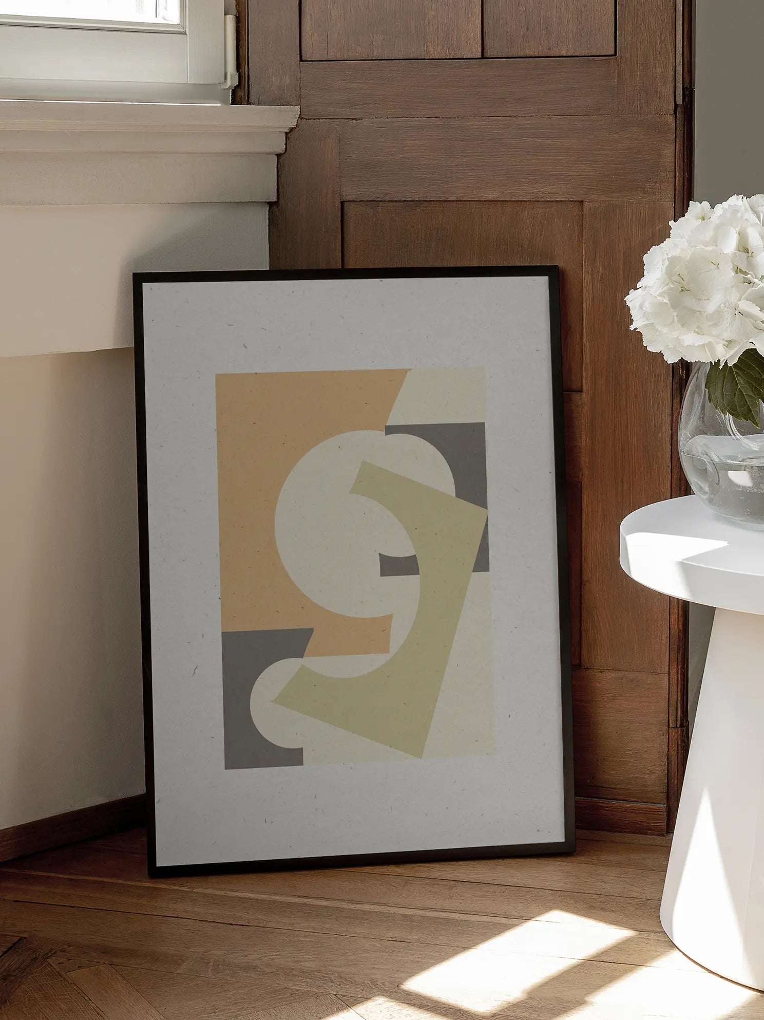 Graphic Shapes Poster