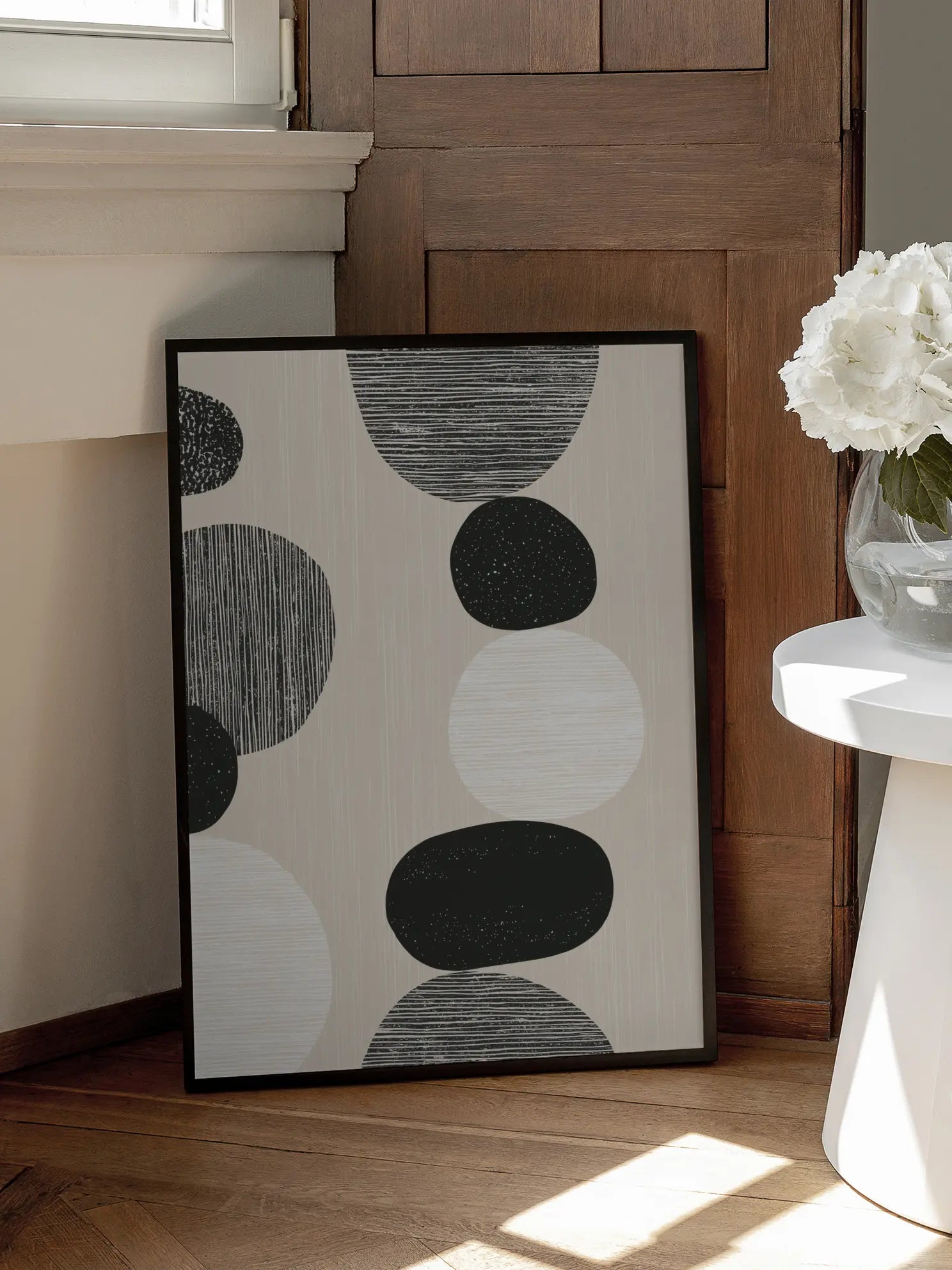 Graphic Stones Poster