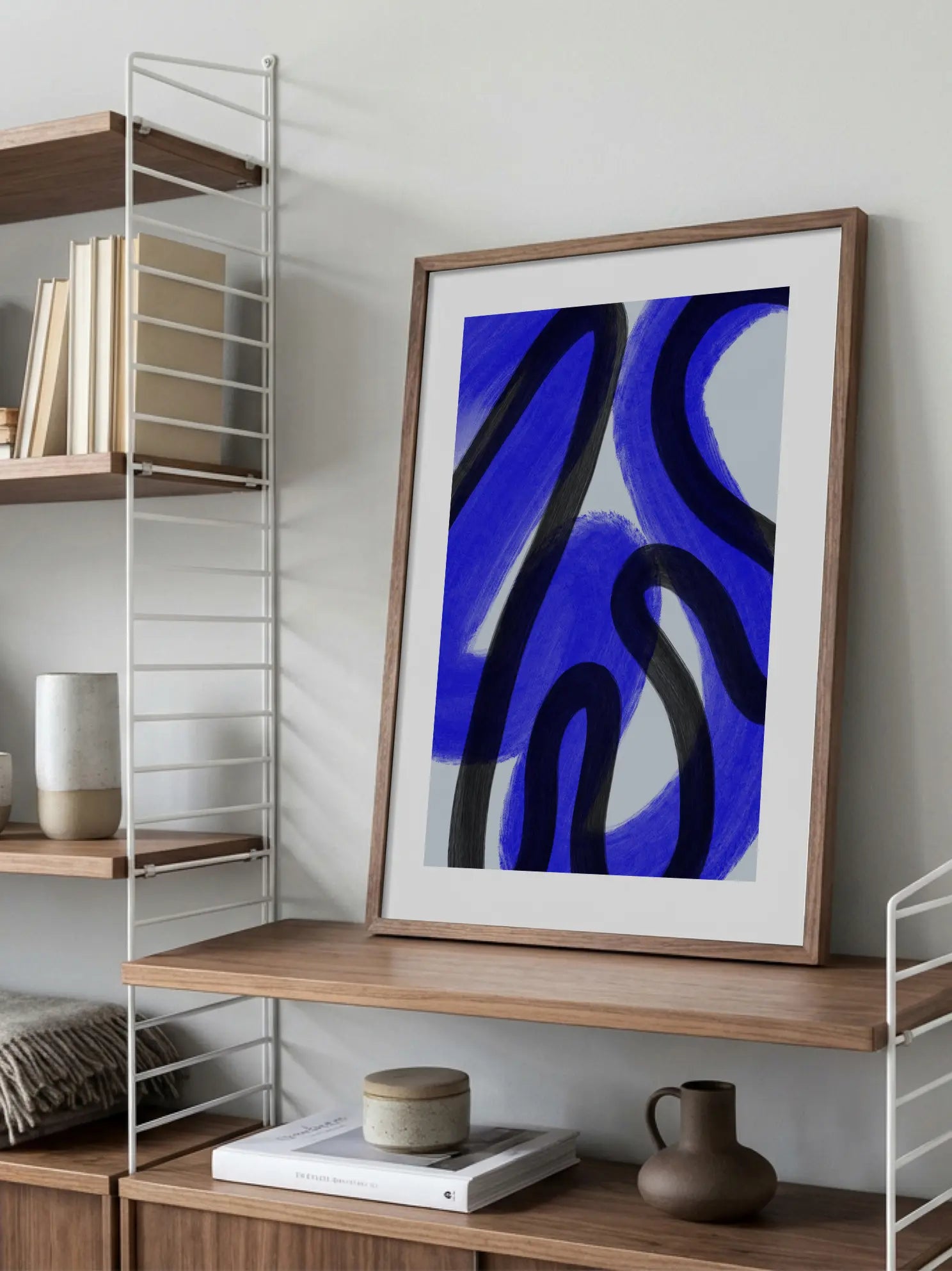 Graphic Stripes Poster