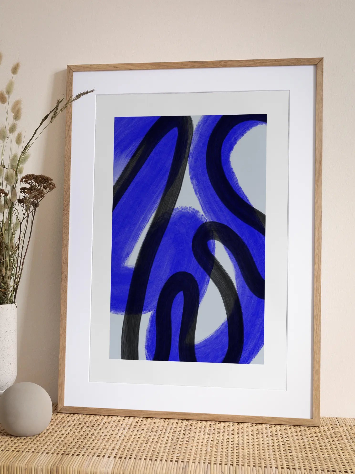 Graphic Stripes Poster