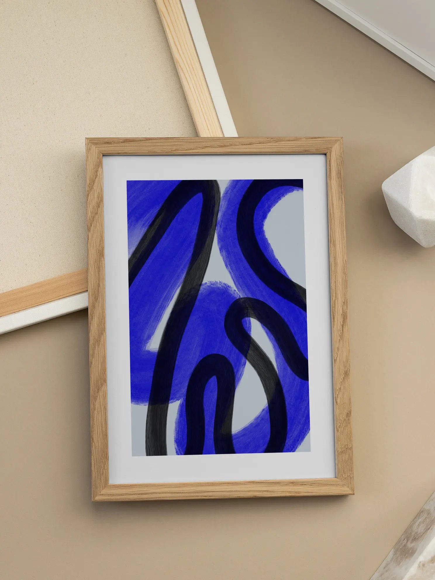 Graphic Stripes Poster
