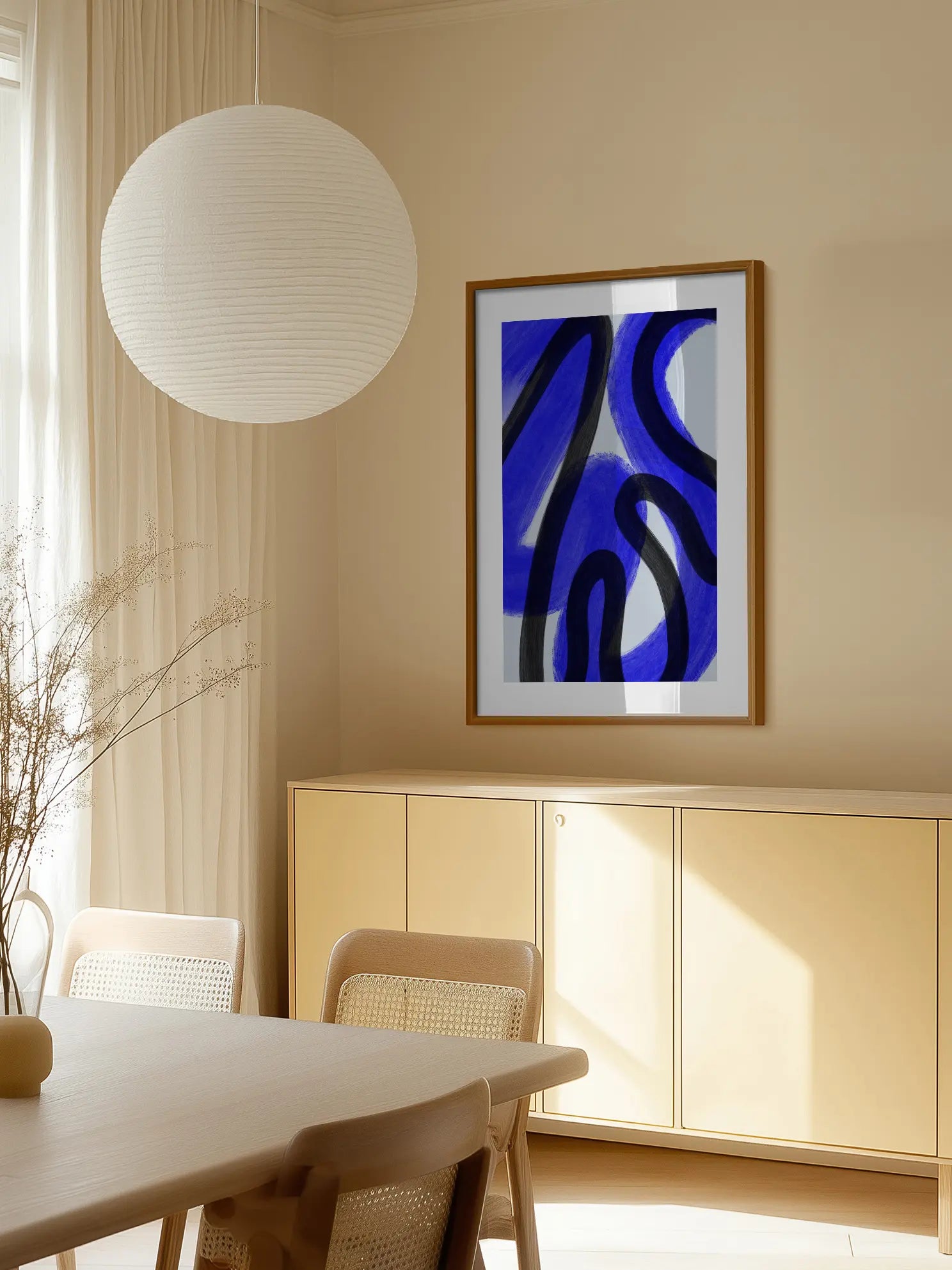Graphic Stripes Poster
