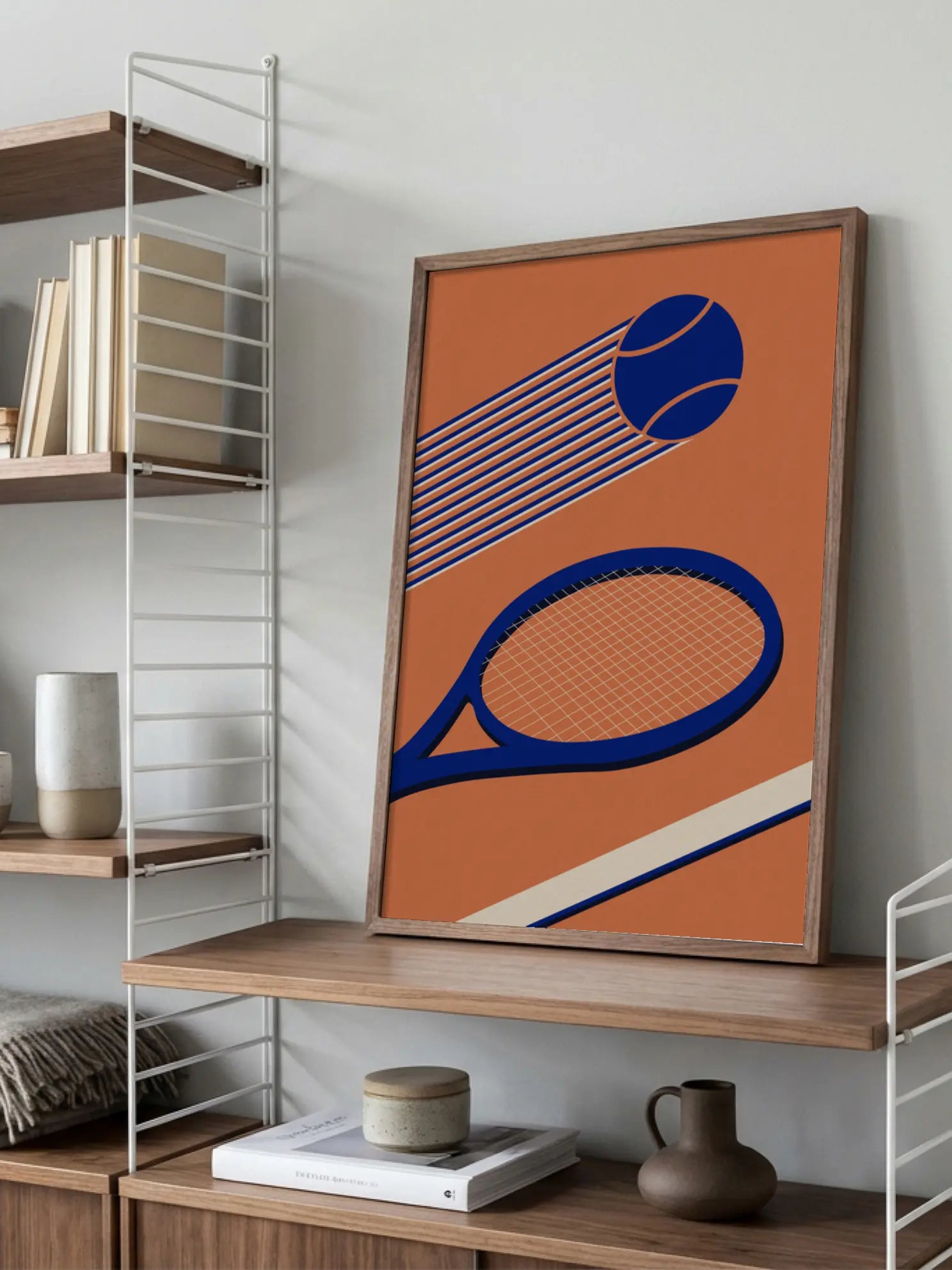 Graphic Tennis Poster